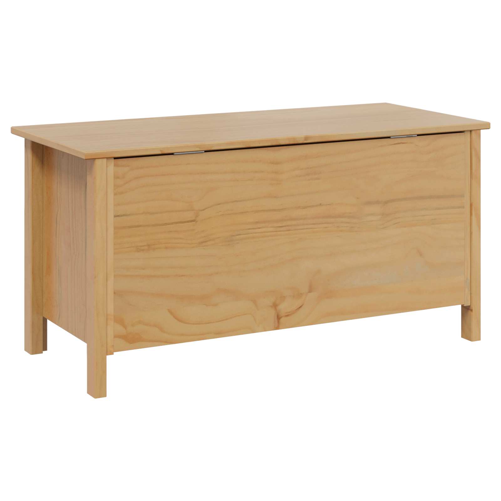 Boîte de rangement HILL Marron miel 90 x 40 x 45 cm Pin massif - XIOS