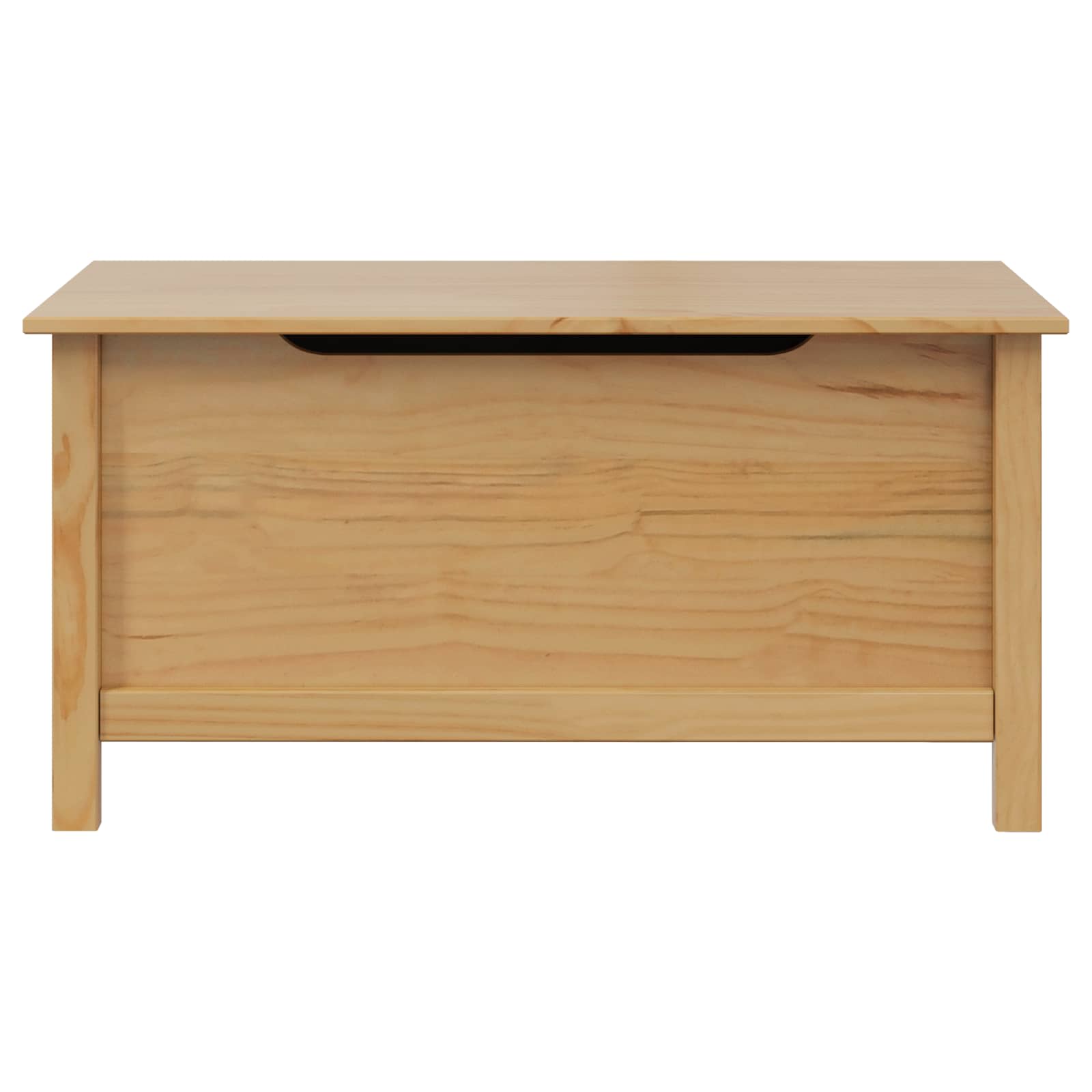 Boîte de rangement HILL Marron miel 90 x 40 x 45 cm Pin massif - XIOS