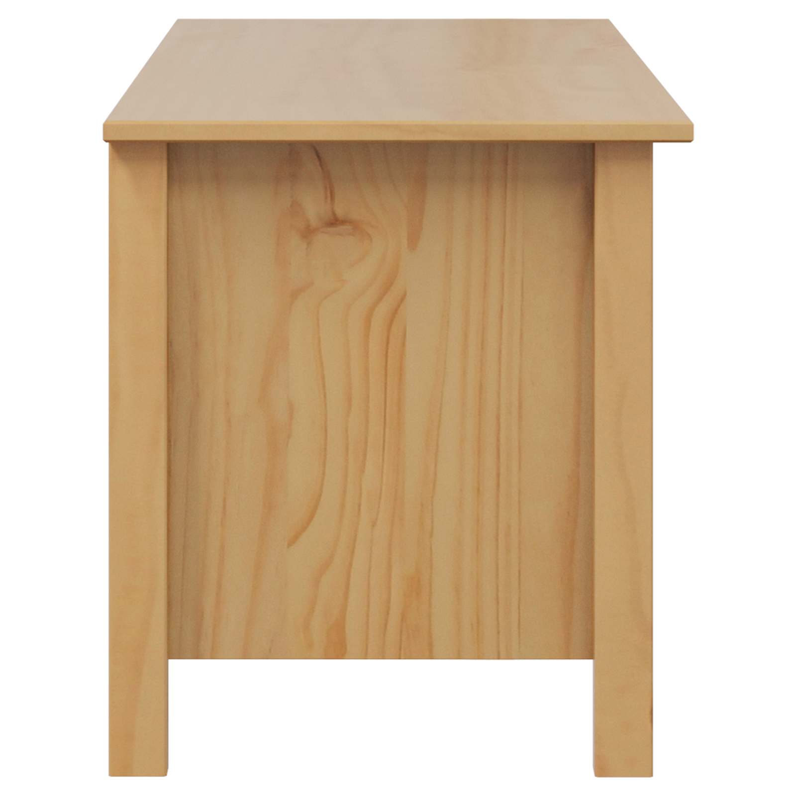 Boîte de rangement HILL Marron miel 90 x 40 x 45 cm Pin massif - XIOS