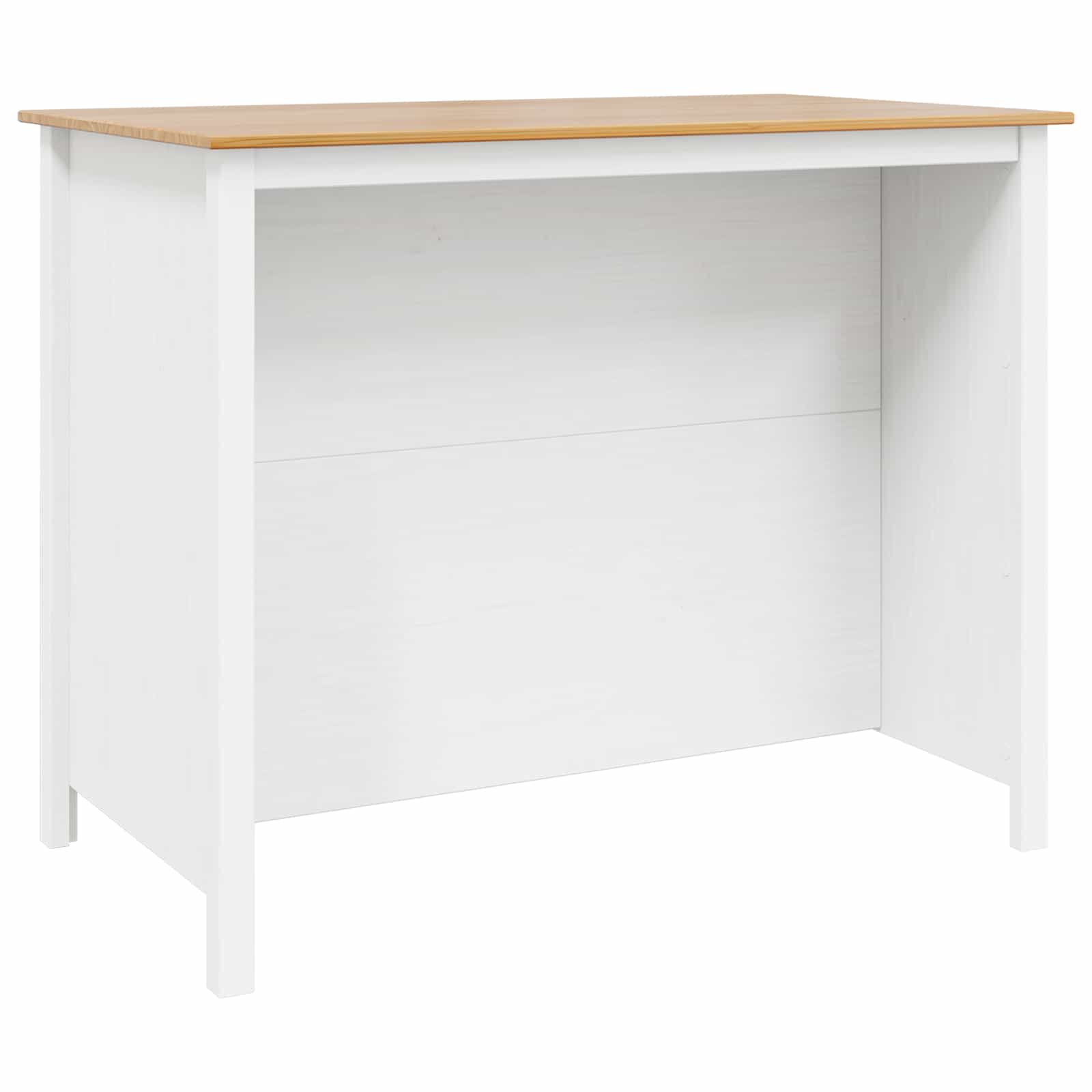 Îlots de Cuisine HILL Blanc 112 x 66 x 90 cm Pin massif - XIOS