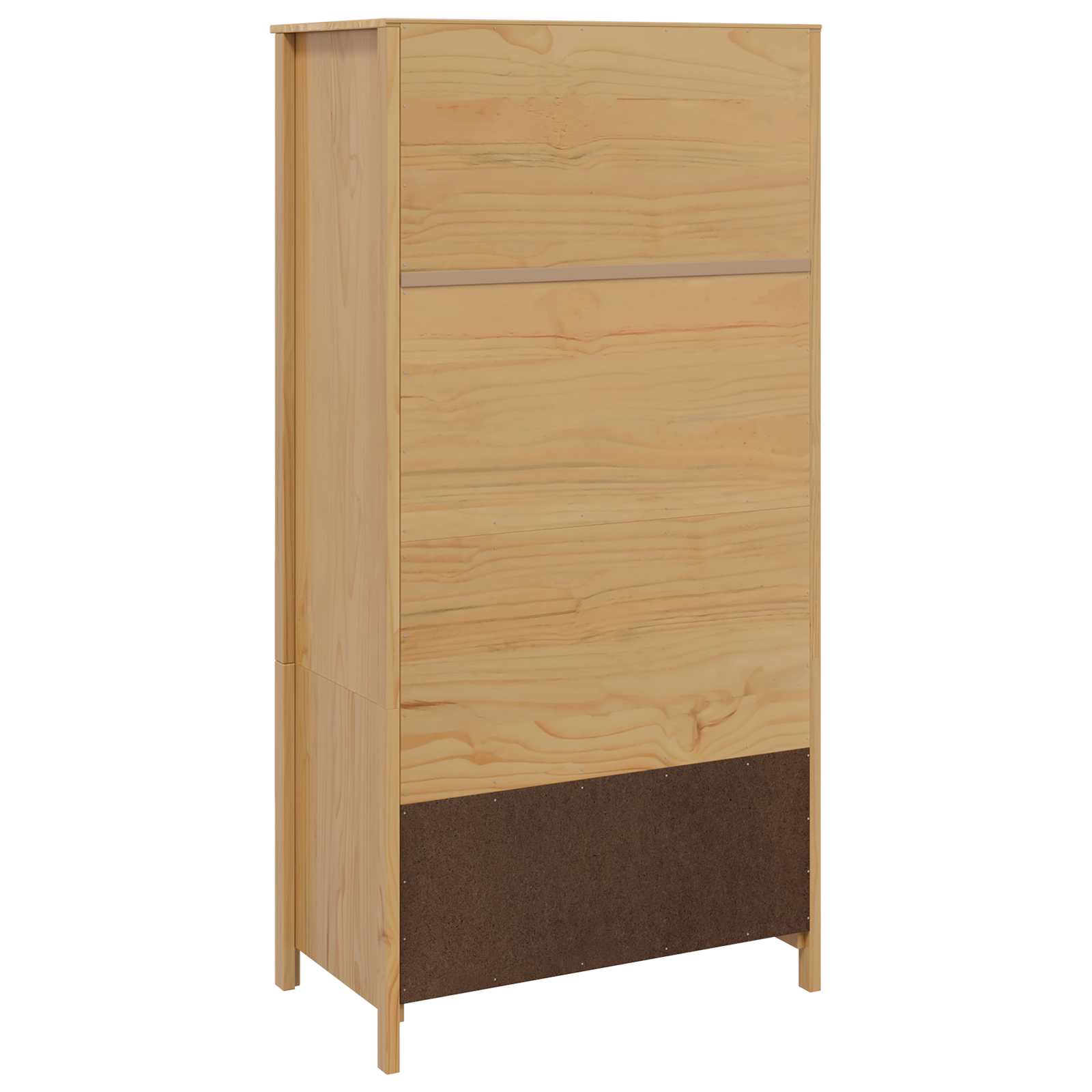 Armoire HILL Marron miel 84 x 50 x 170 cm Pin massif - XIOS
