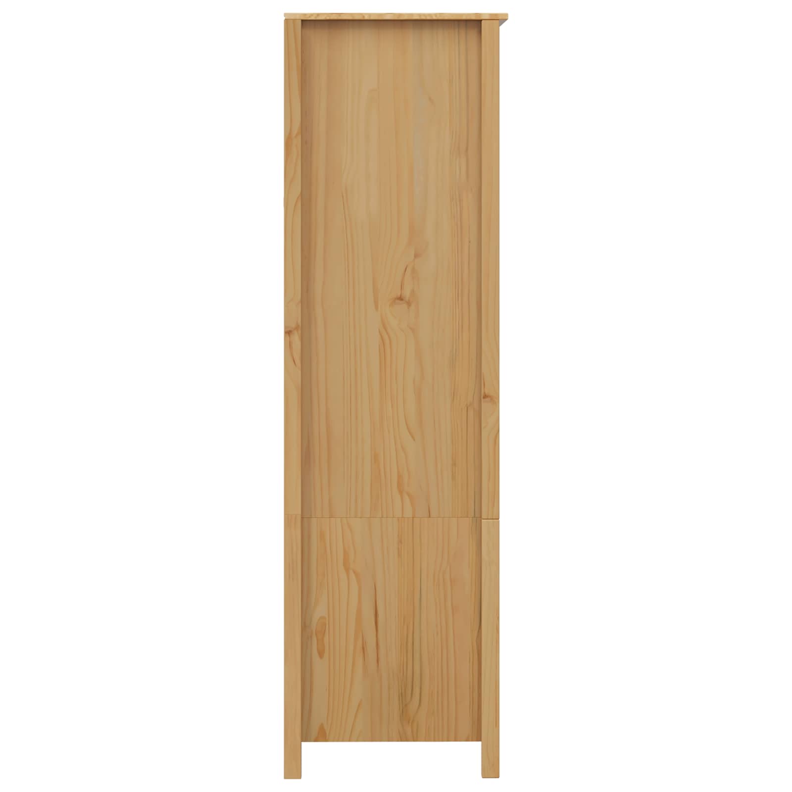 Armoire HILL Marron miel 84 x 50 x 170 cm Pin massif - XIOS