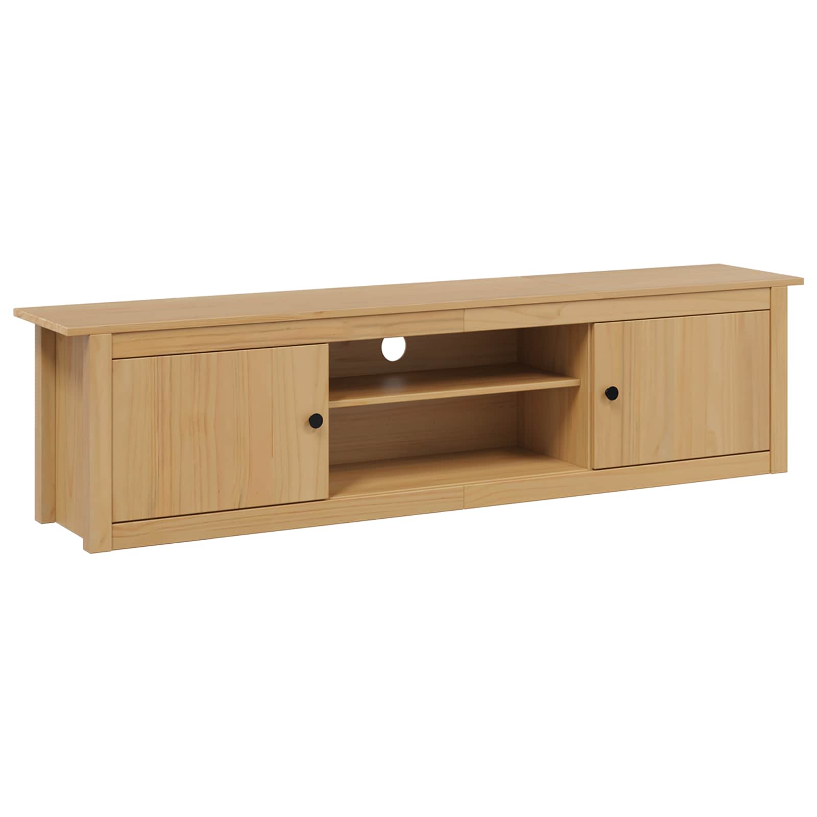 Support pour TV HILL Marron miel 158 x 40 x 39,5 cm Pin massif - XIOS