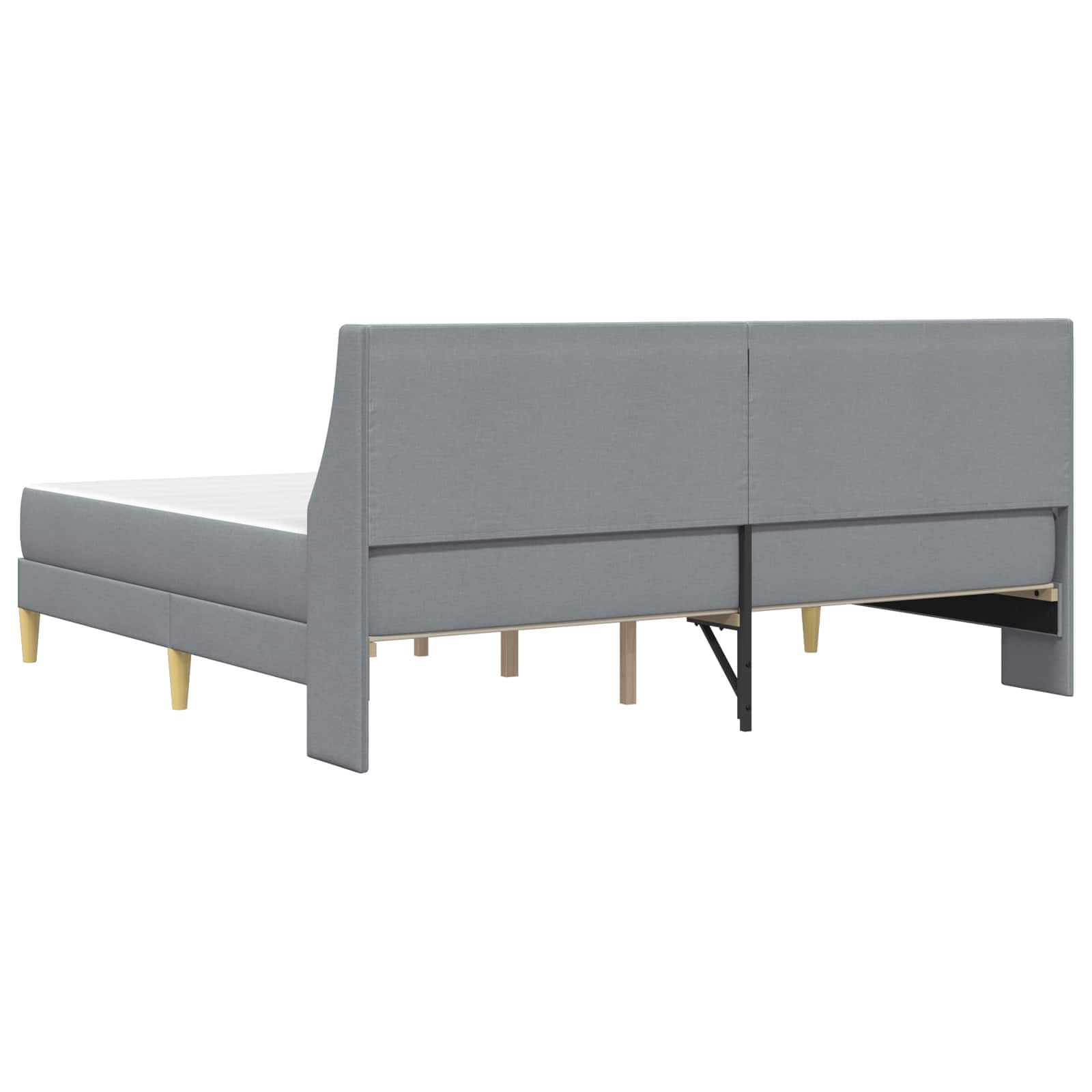 Cadre de lit avec matelas avec tête de lit Polyester - XIOS