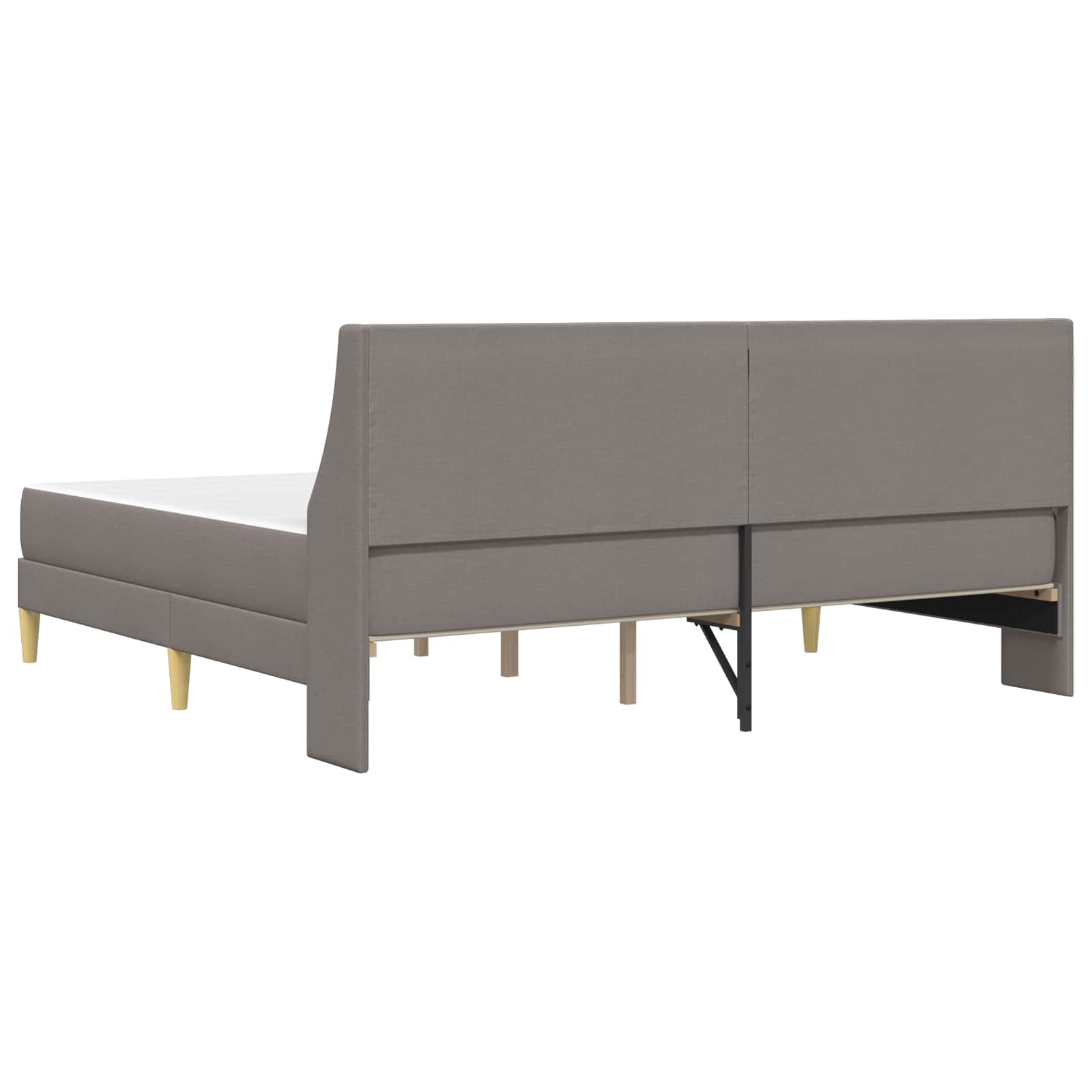 Cadre de lit avec matelas avec tête de lit Polyester - XIOS
