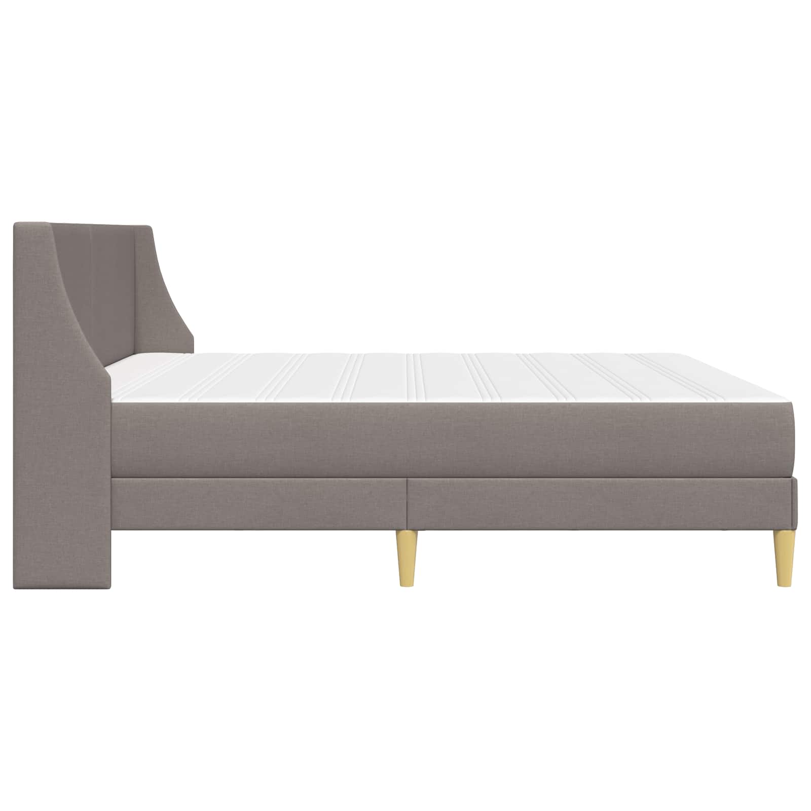 Cadre de lit avec matelas avec tête de lit Polyester - XIOS