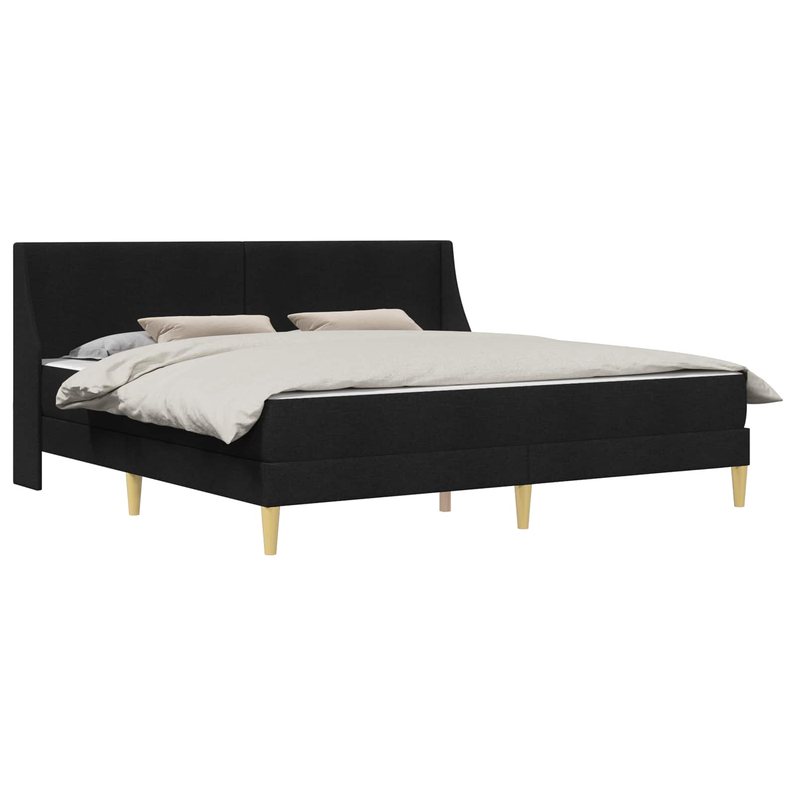 Cadre de lit avec matelas avec tête de lit Polyester - XIOS