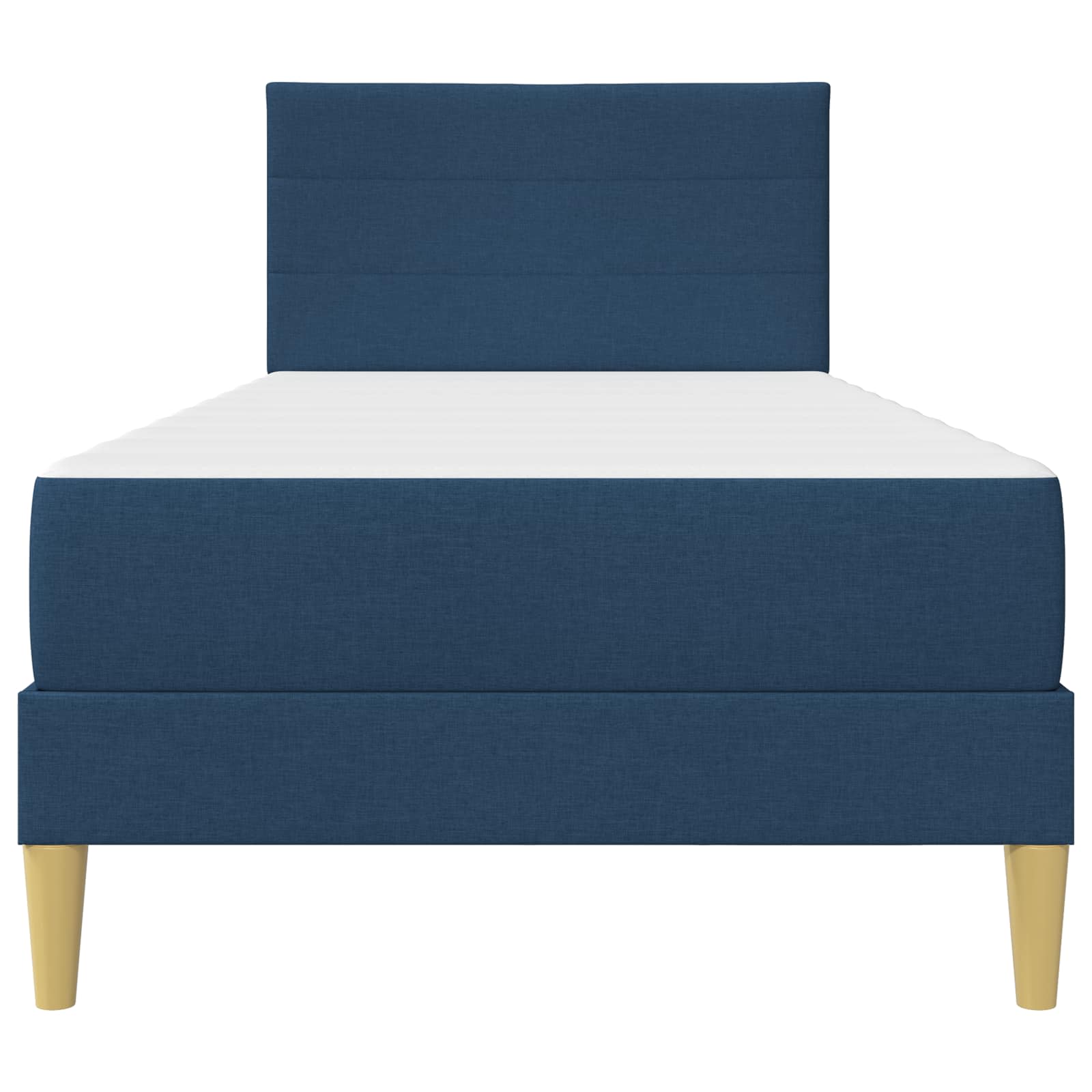 Cadre de lit Bleu 100 x 200 cm Polyester - XIOS