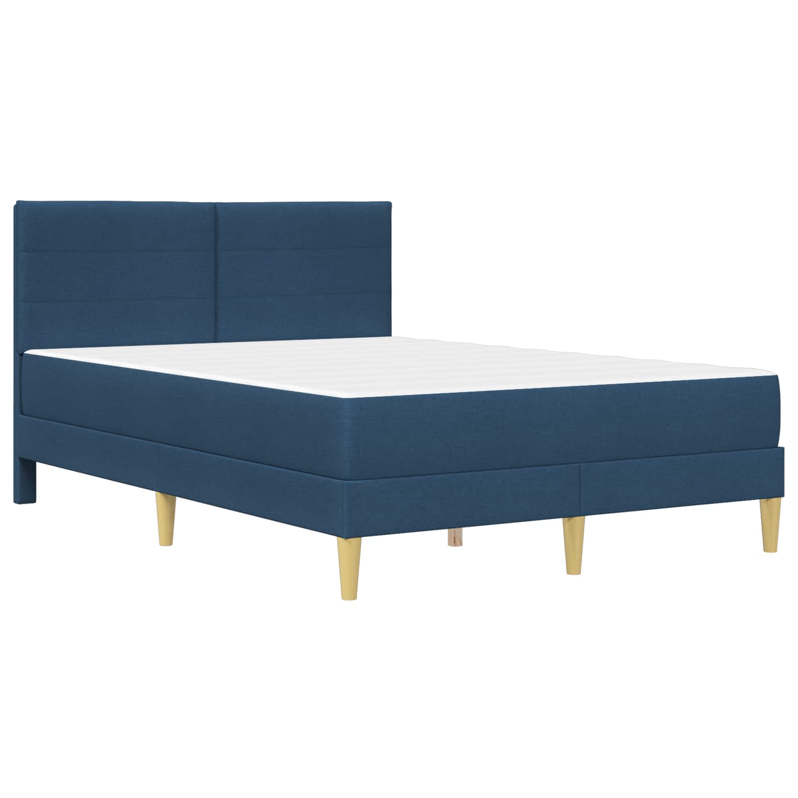 Cadre de lit Bleu 120 x 200 cm Polyester - XIOS
