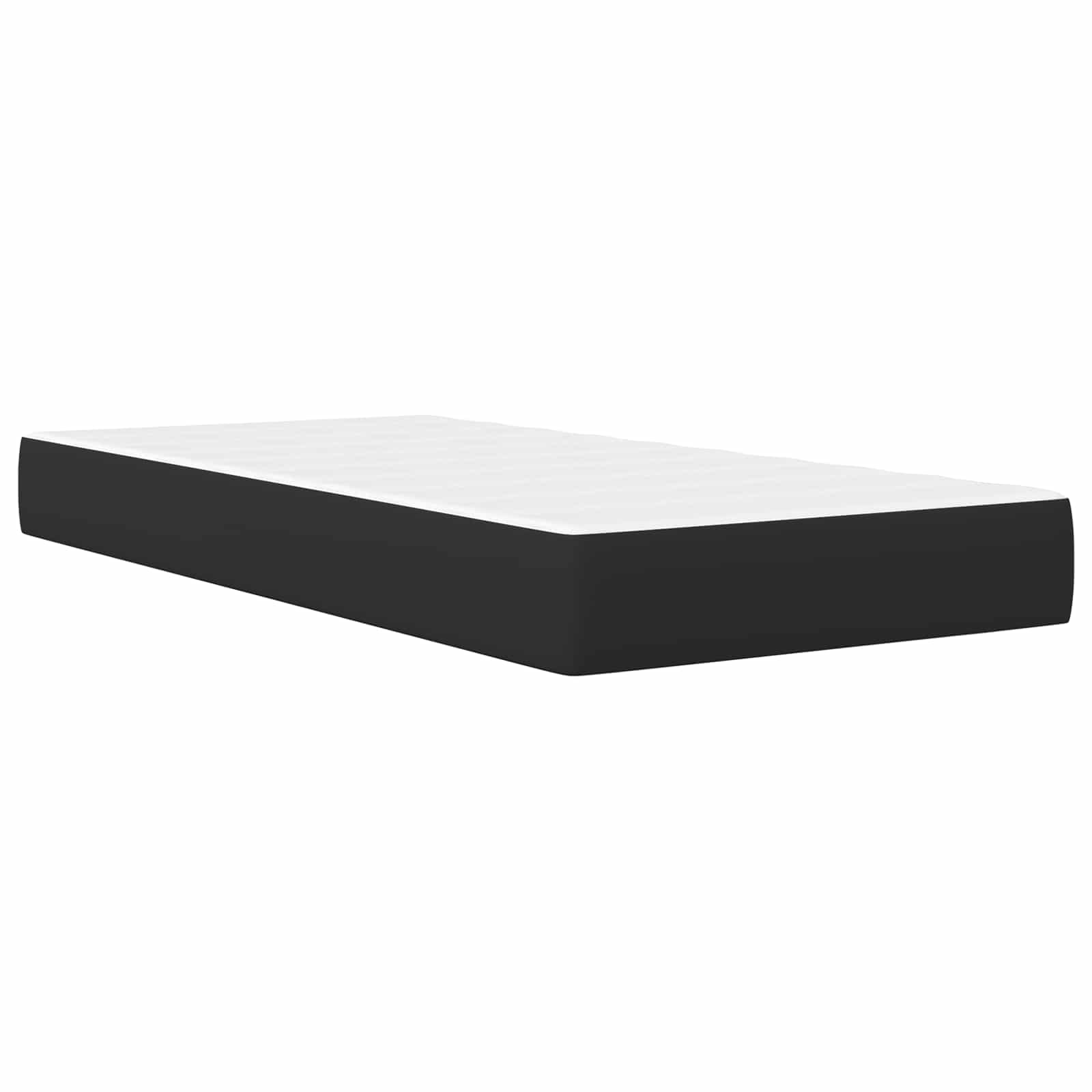Cadre de lit avec bandes LED Noir 90 x 190 cm Simili cuir - XIOS