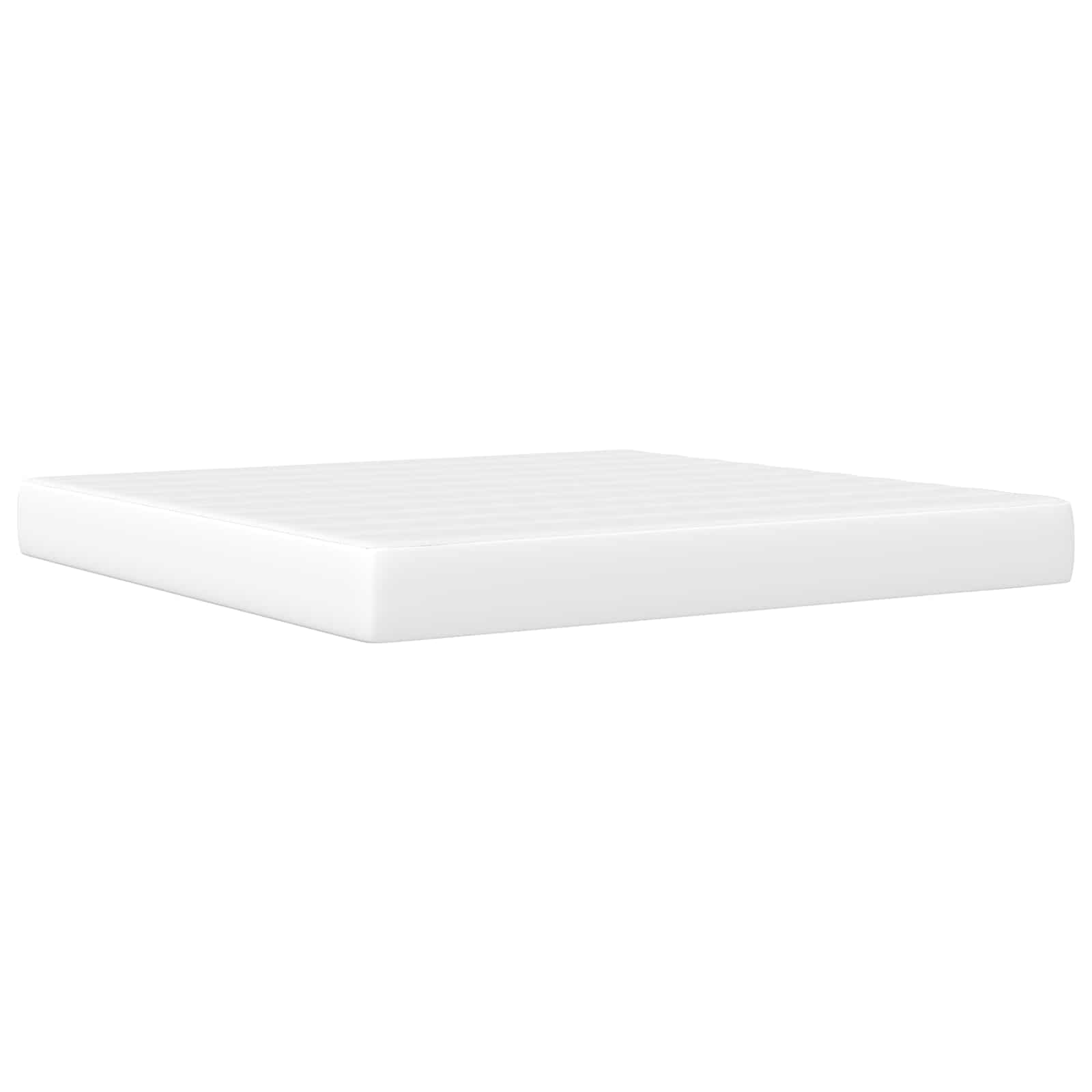 Cadre de lit avec bandes LED Blanc 180 x 200 cm Simili cuir - XIOS