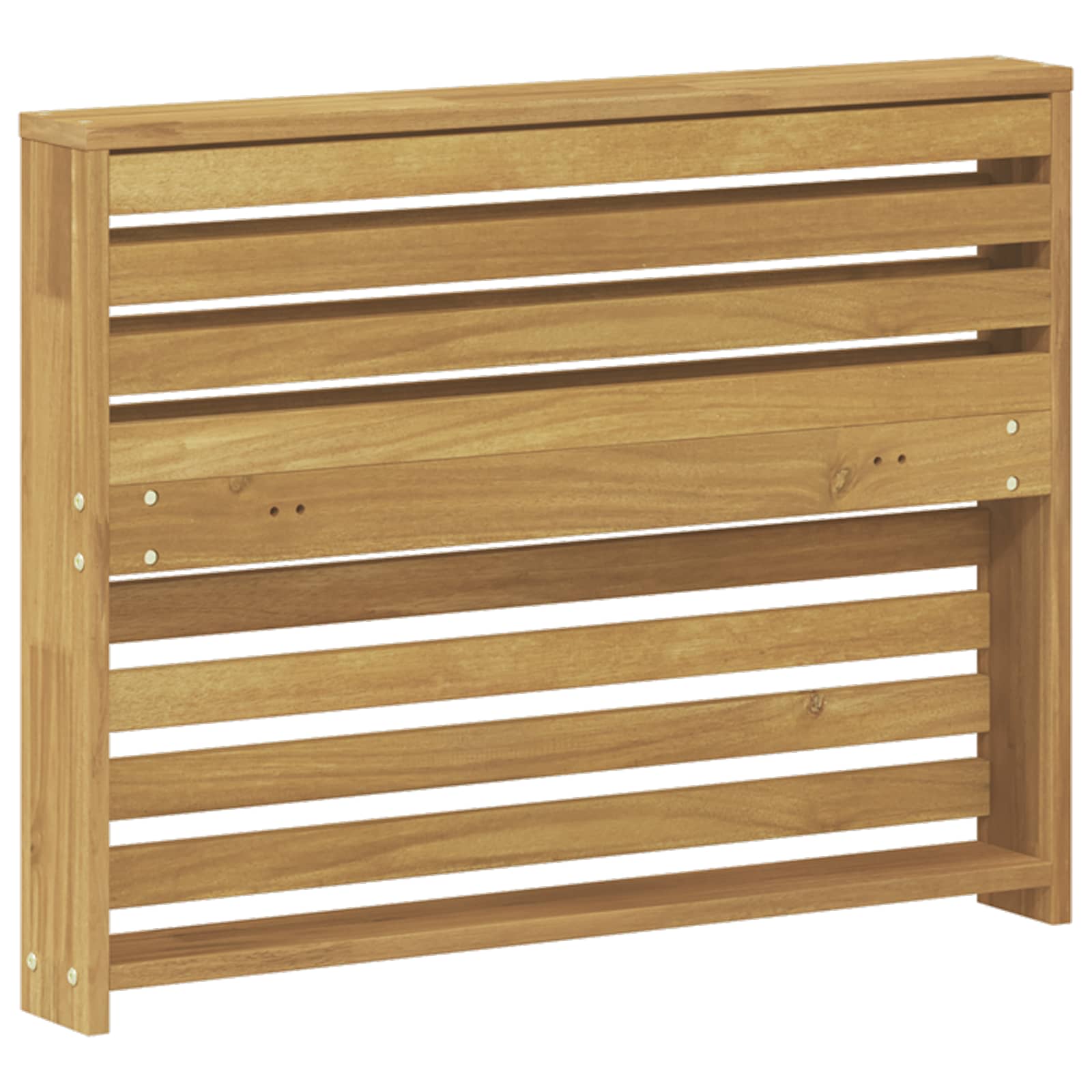 Module d'accoudoirs 2 pcs Blanc 78,5 x 10 x 61 cm