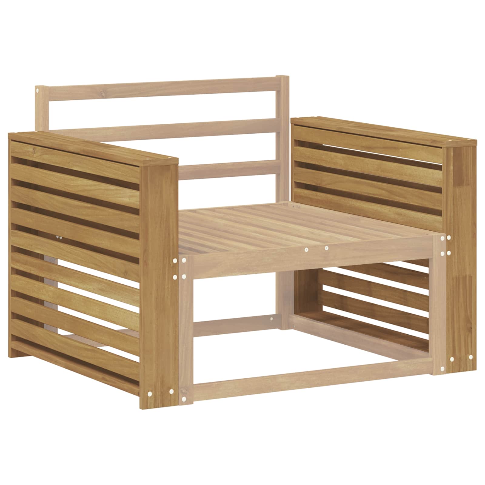Module d'accoudoirs 2 pcs Blanc 78,5 x 10 x 61 cm