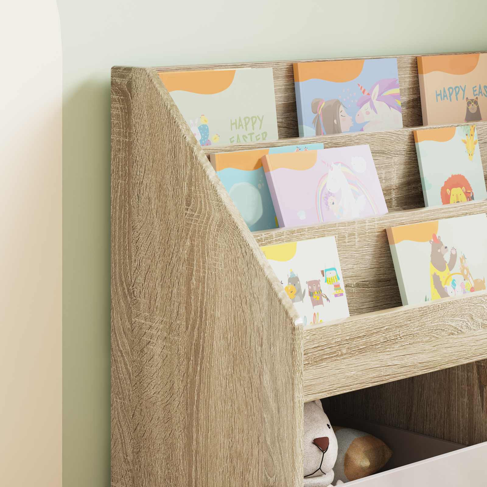 Bibliothèque pour enfants Chêne Sonoma 72,5 x 29,5 x 69 cm
