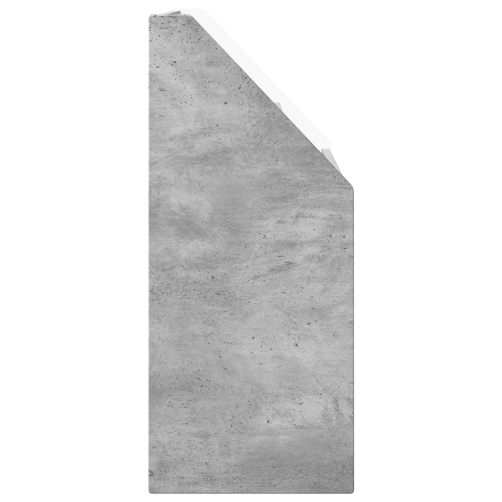 Bibliothèque pour enfants Gris béton 72,5 x 29,5 x 69 cm - XIOS