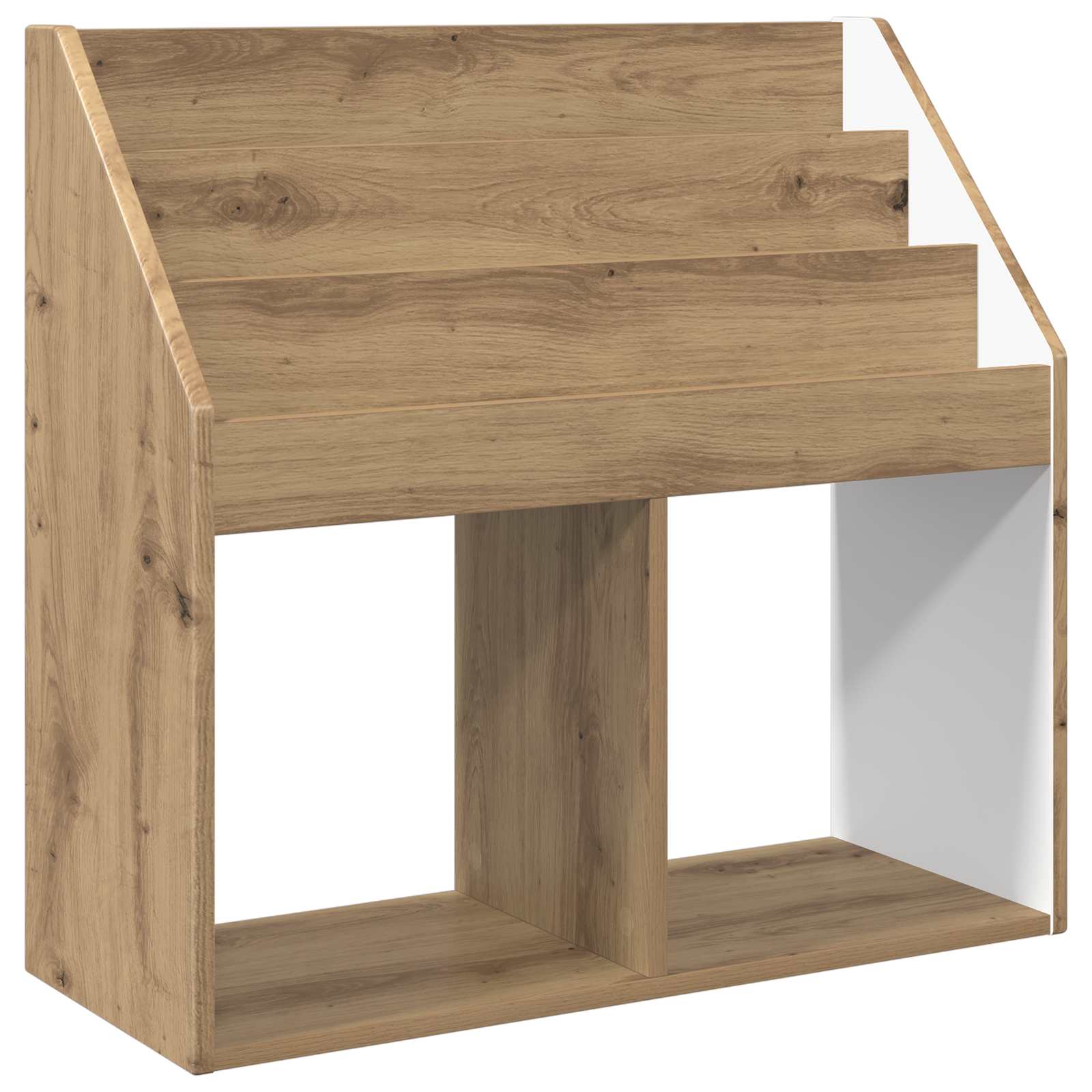 Bibliothèque pour enfants Chêne artisanal 72,5 x 29,5 x 69 cm