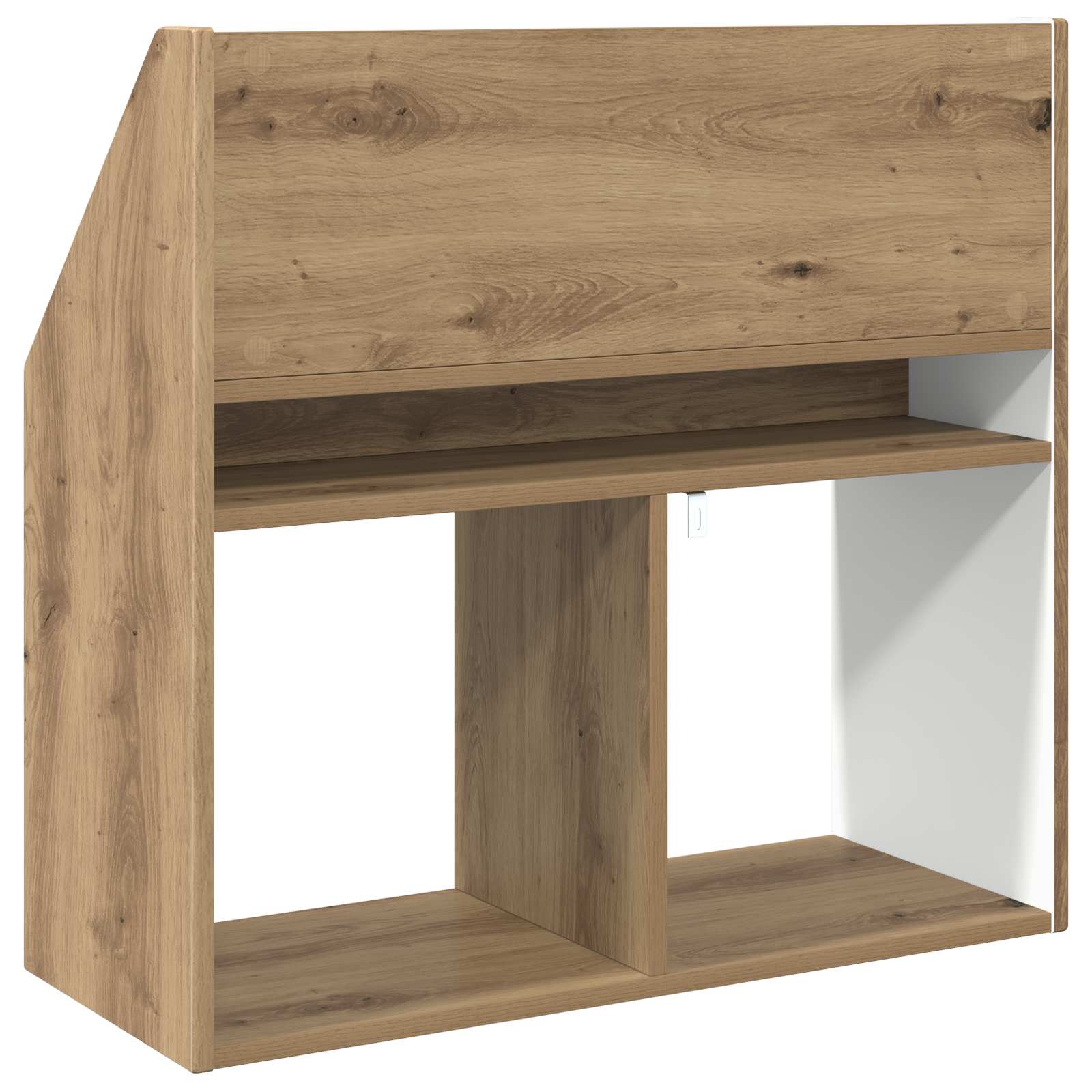 Bibliothèque pour enfants Chêne artisanal 72,5 x 29,5 x 69 cm