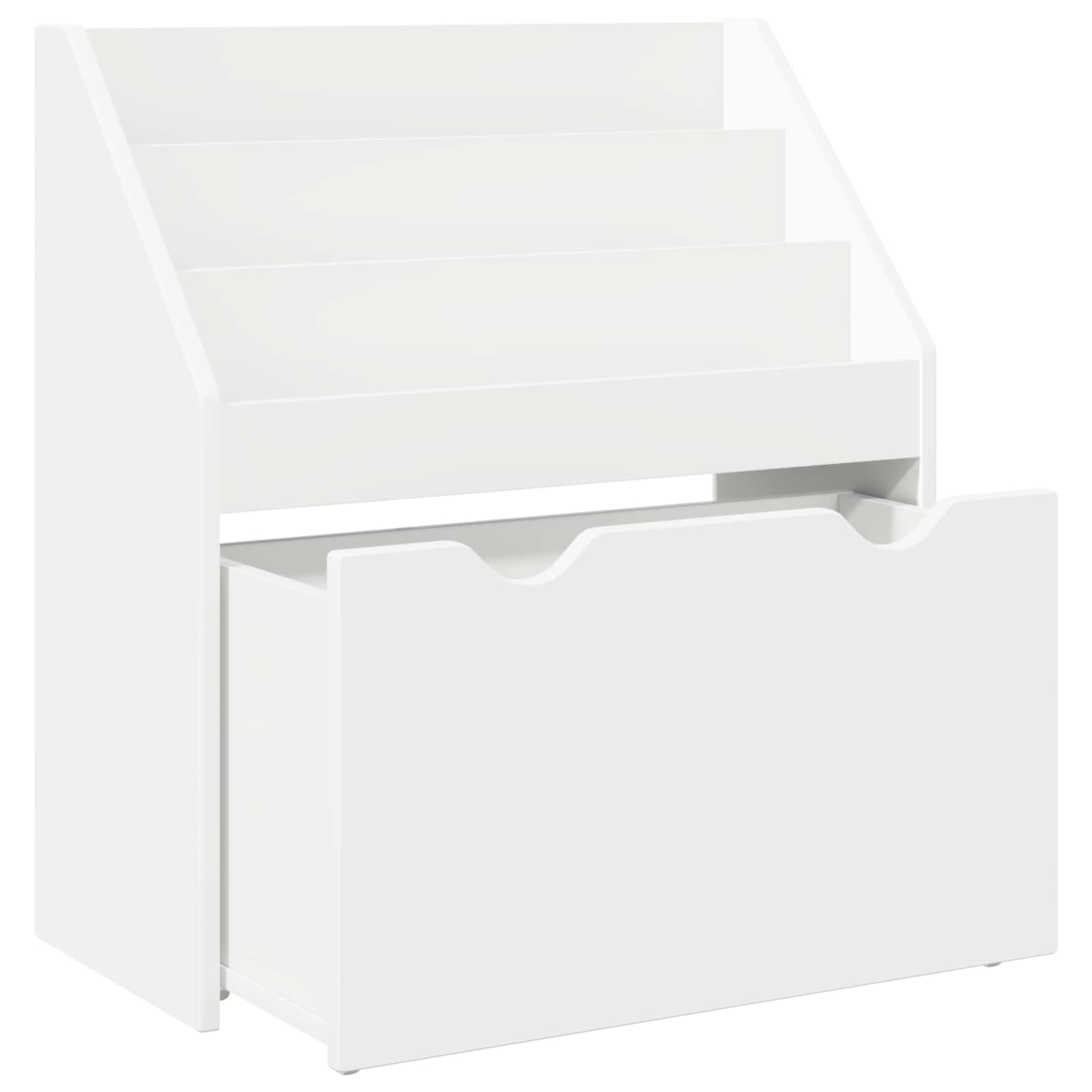 Bibliothèque pour enfants avec tiroir Blanc 60 x 29,5 x 69 cm - XIOS