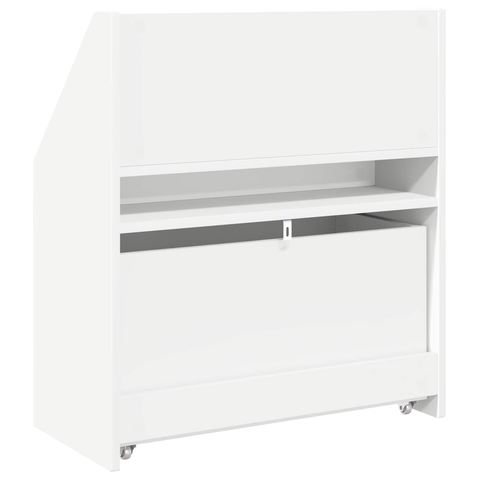 Bibliothèque pour enfants avec tiroir Blanc 60 x 29,5 x 69 cm - XIOS