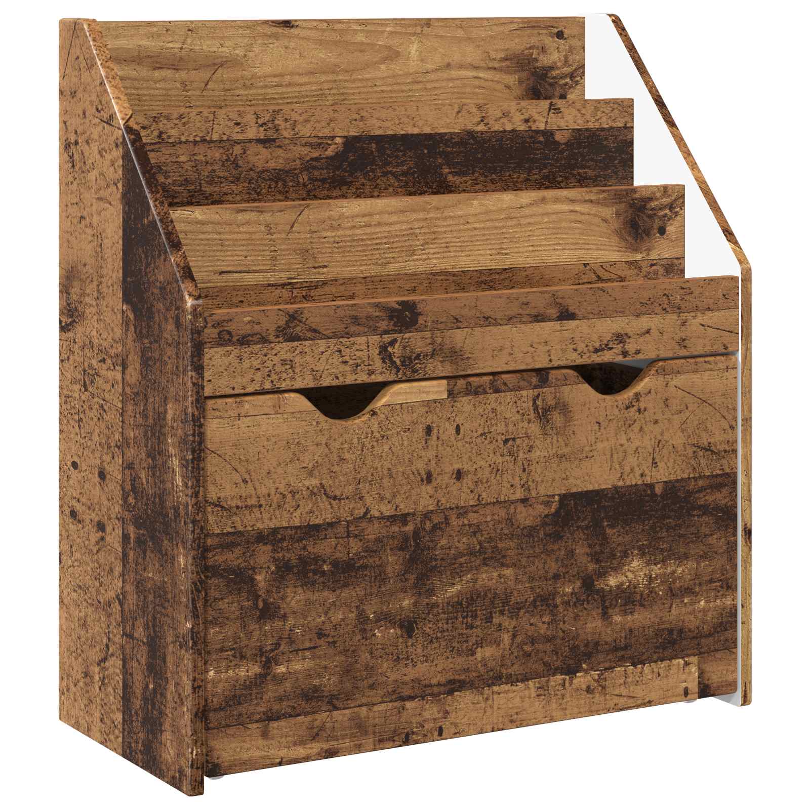 Bibliothèque pour enfants Bois ancien 60 x 29,5 x 69 cm - XIOS