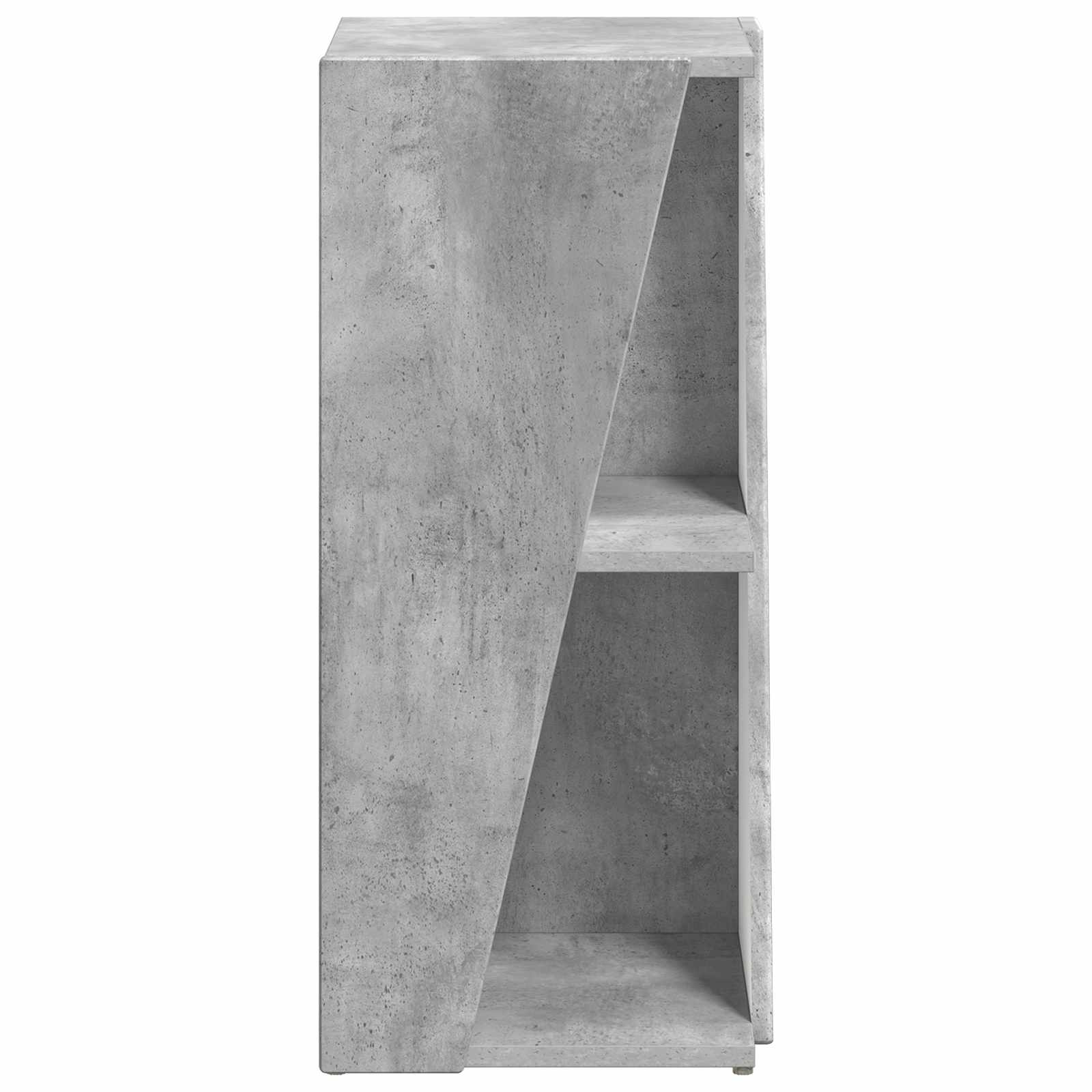 Étagère latérale 33 x 32 x 70,5 cm Bois d'ingénierie Gris béton - XIOS