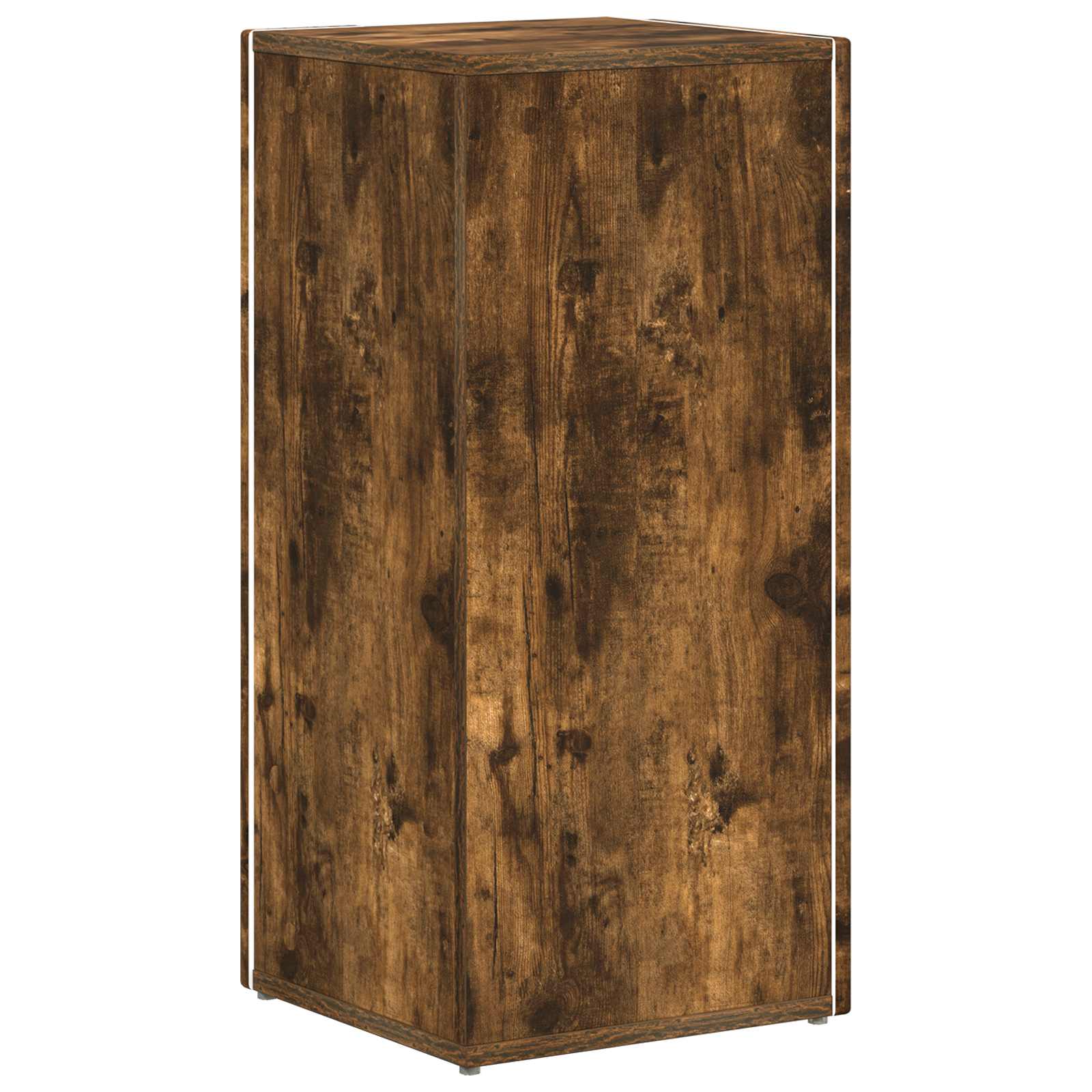 Étagère latérale Chêne fumé 33 x 32 x 70,5 cm Bois d'ingénierie - XIOS