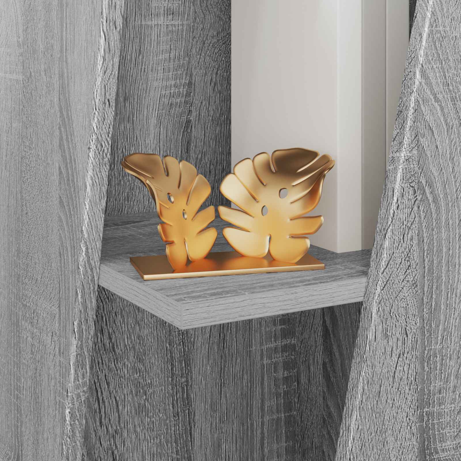 Étagère latérale Gris Sonoma 33 x 32 x 70,5 cm - XIOS