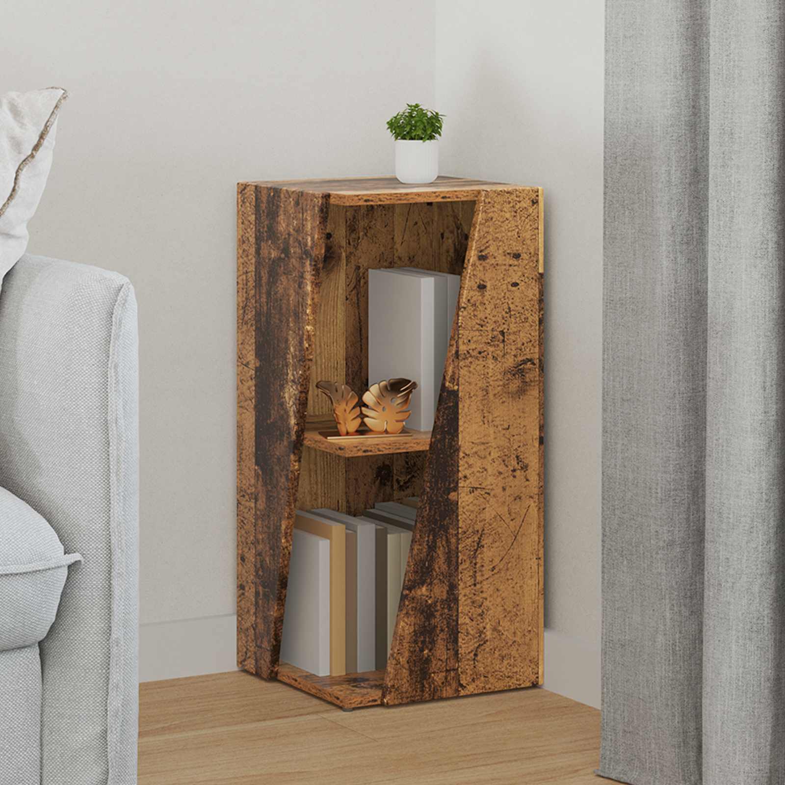 Étagère latérale 33 x 32 x 70,5 cm Bois d'ingénierie - XIOS
