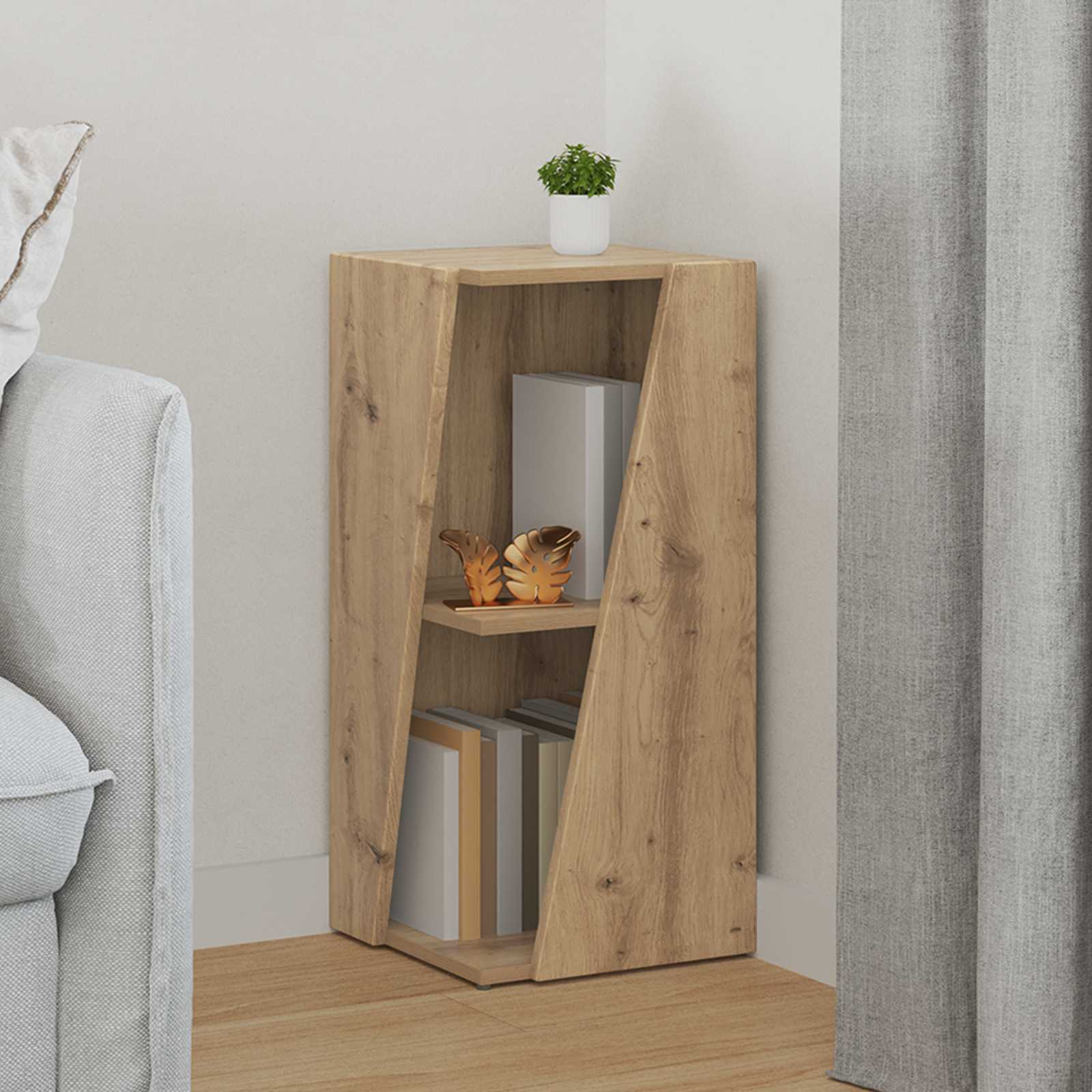 Étagère latérale 33 x 32 x 70,5 cm Bois d'ingénierie - XIOS