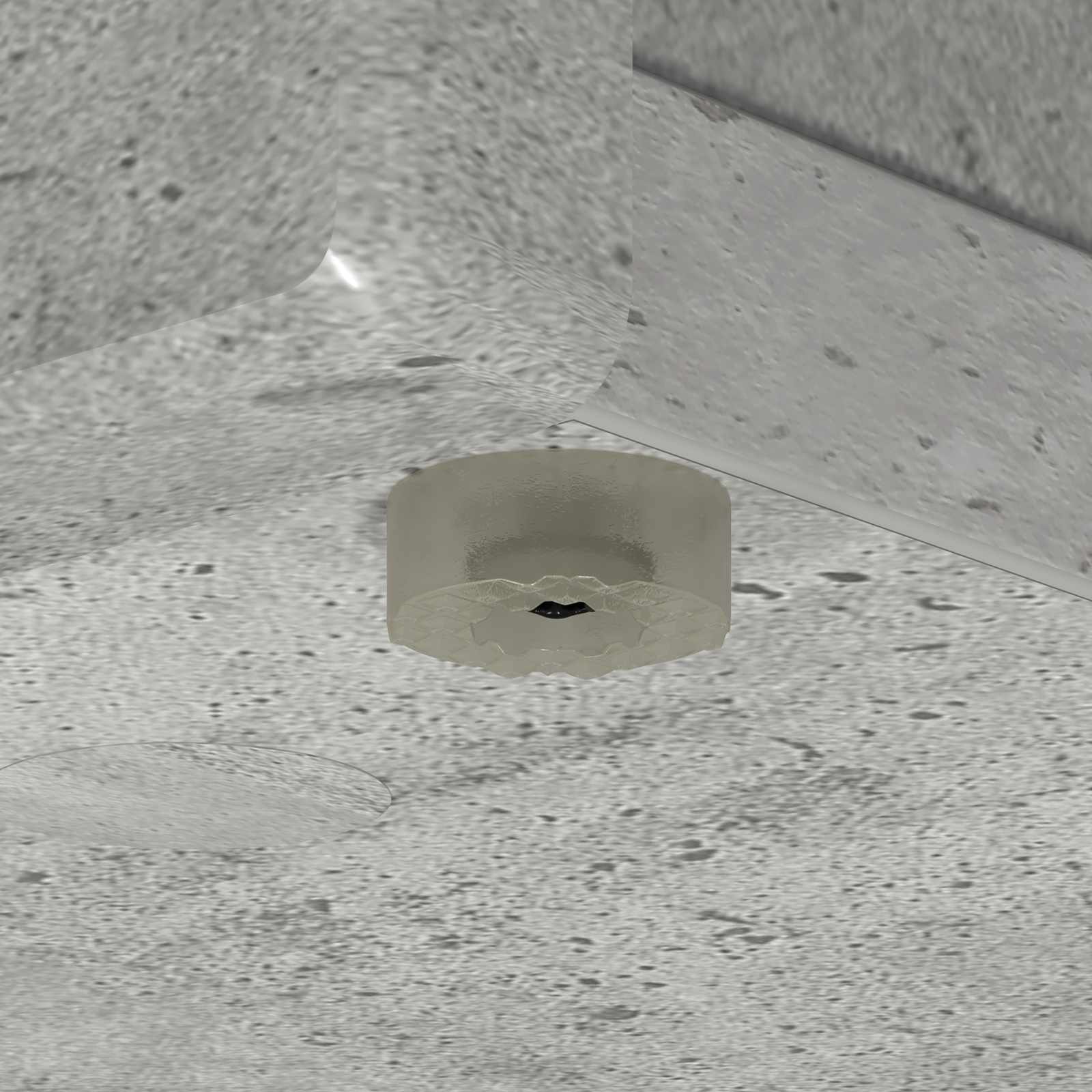 Étagère latérale Gris béton 33 x 32 x 100,5 cm - XIOS
