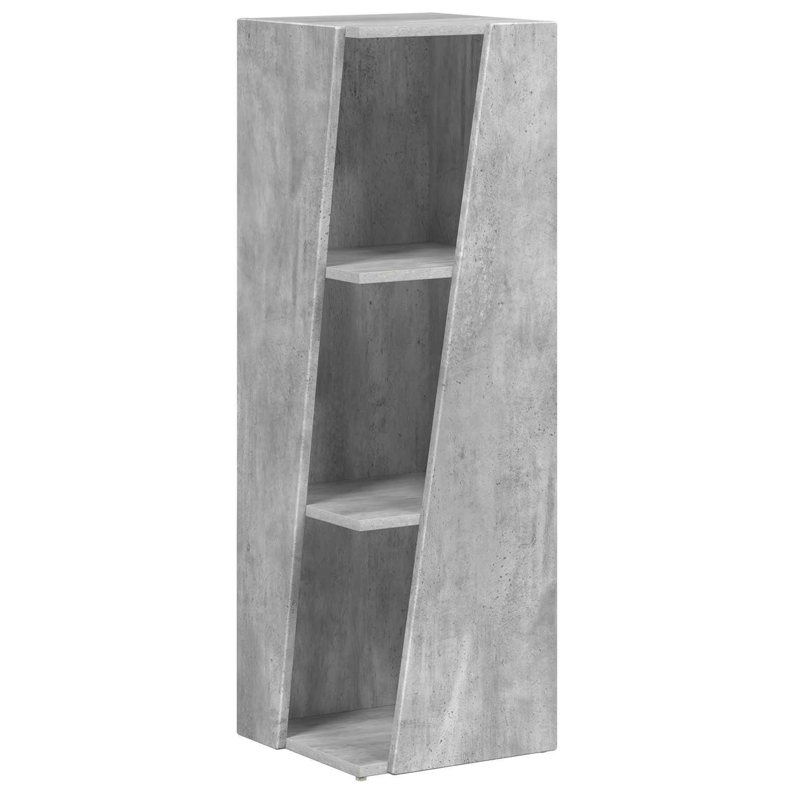 Étagère latérale Gris béton 33 x 32 x 100,5 cm - XIOS