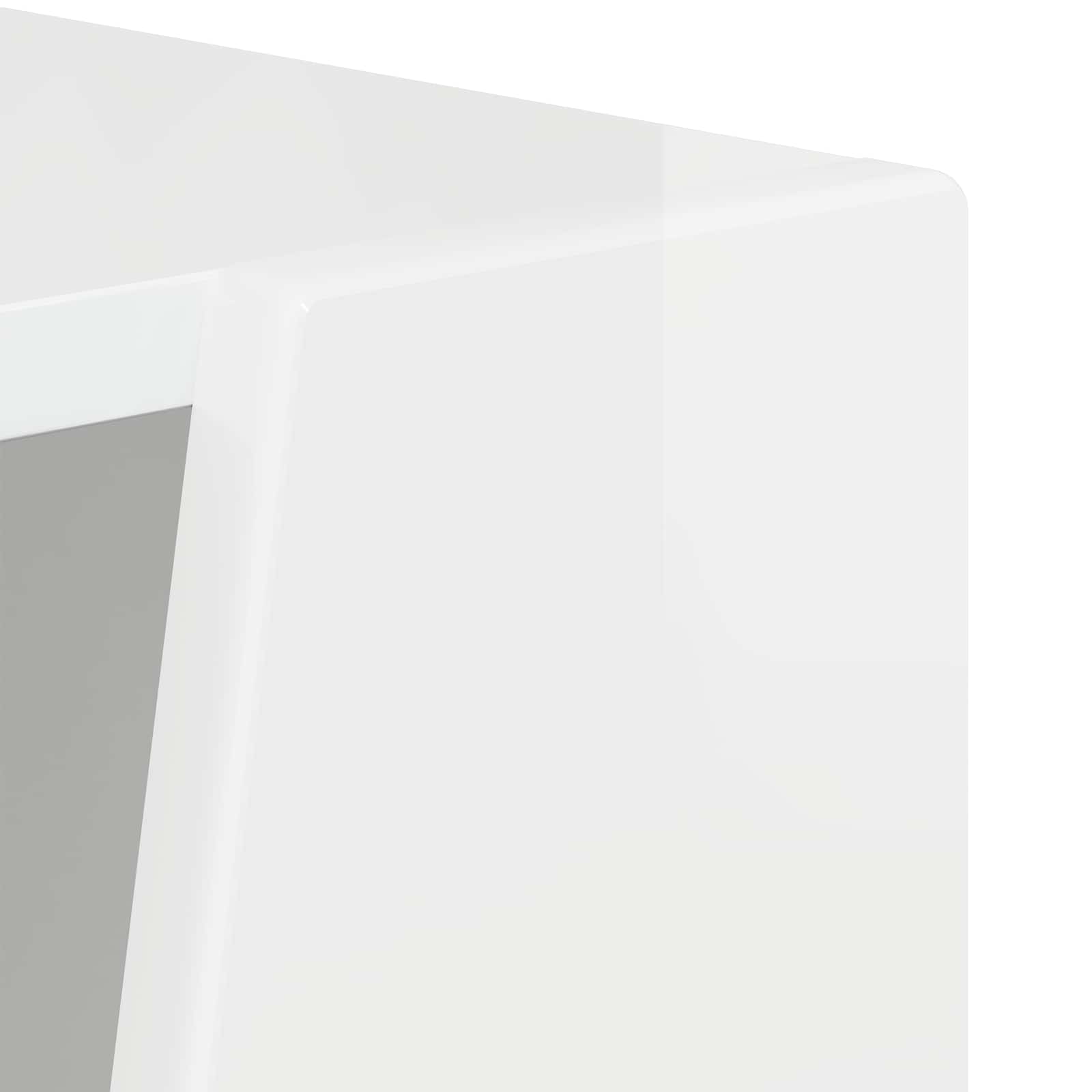 Étagère latérale Blanc brillant 33 x 32 x 100,5 cm - XIOS