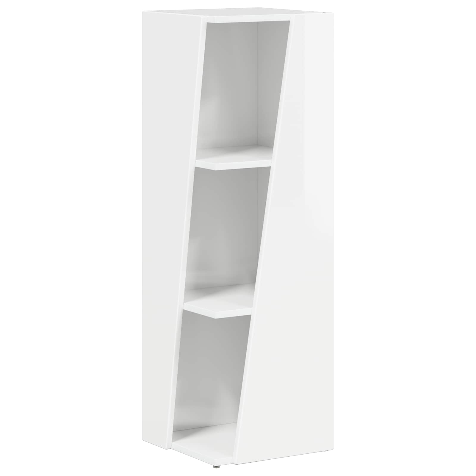 Étagère latérale Blanc brillant 33 x 32 x 100,5 cm - XIOS