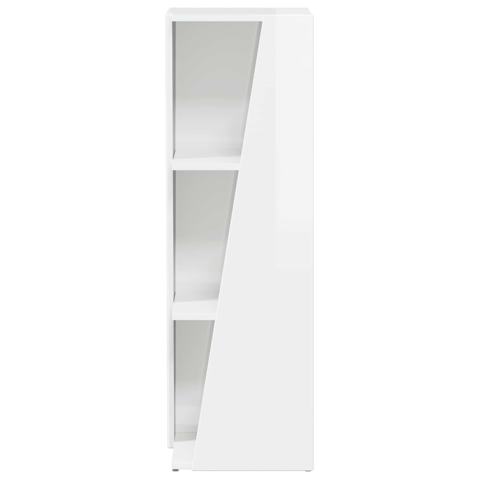 Étagère latérale Blanc brillant 33 x 32 x 100,5 cm - XIOS