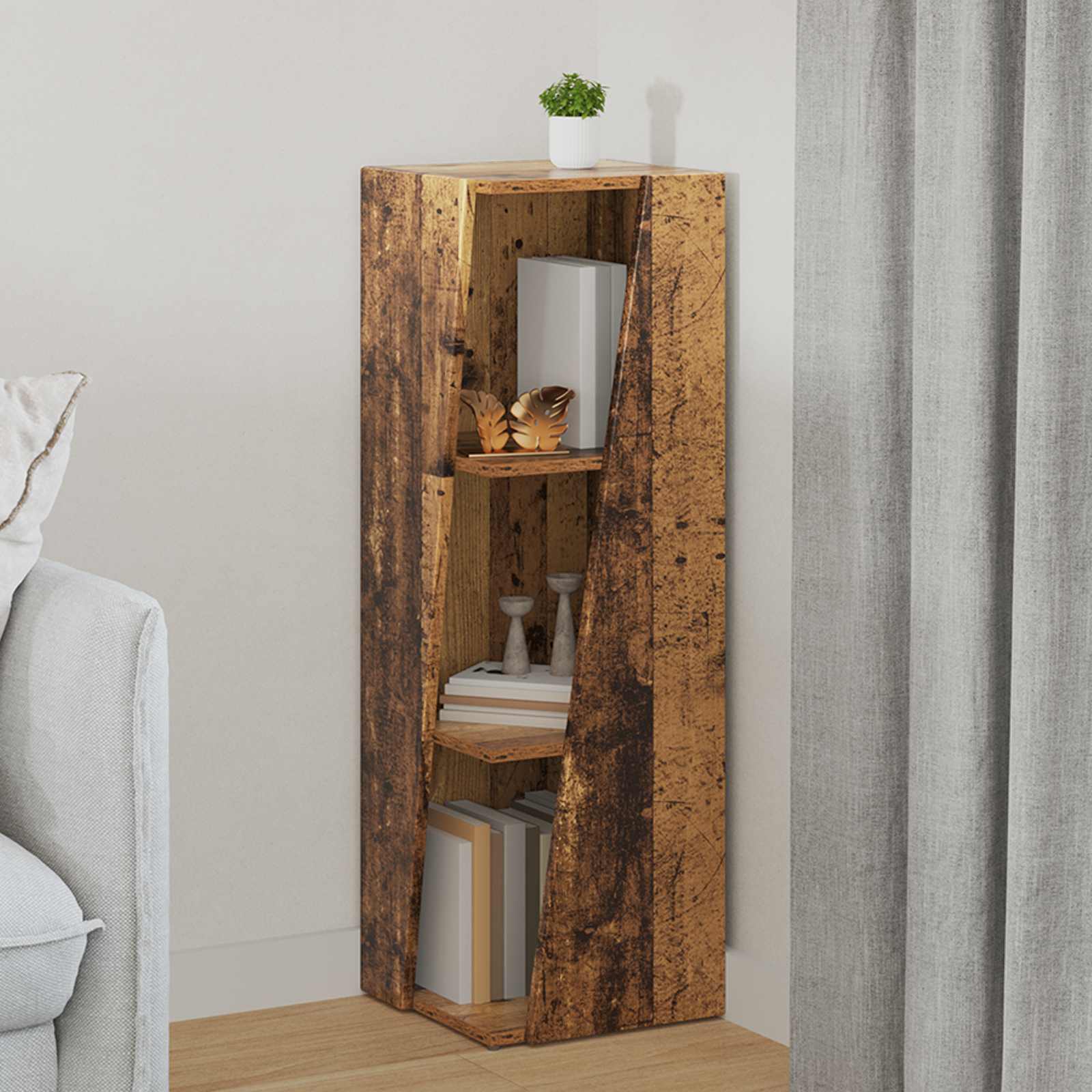 Étagère latérale Bois ancien 33 x 32 x 100,5 cm - XIOS