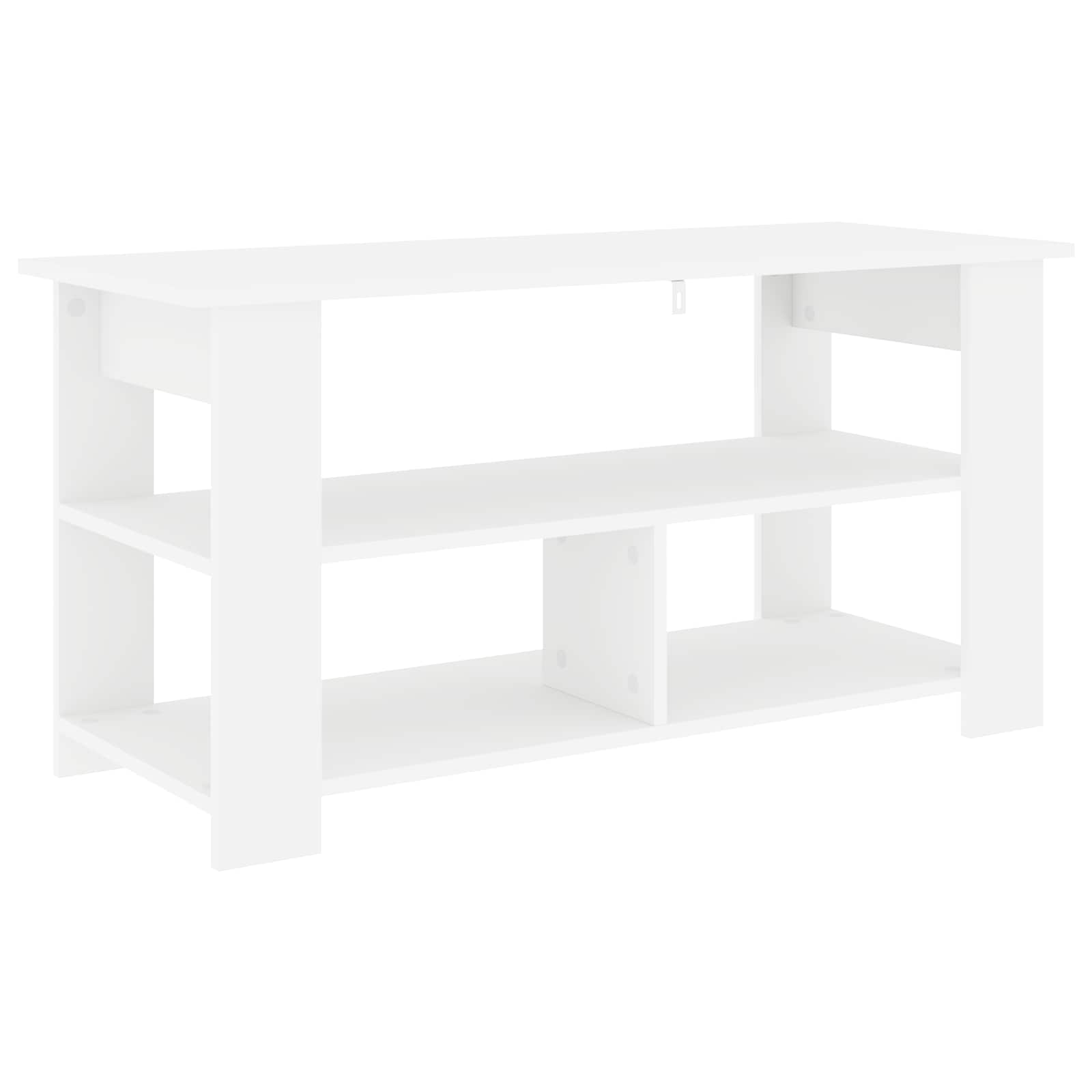 Support de télévision Blanc 100 x 40 x 50 cm - XIOS