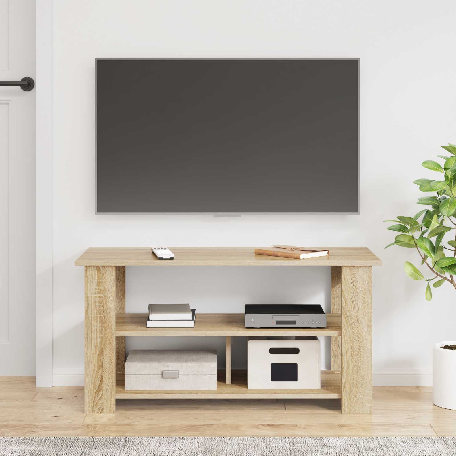 Support de télévision Chêne Sonoma 100 x 40 x 50 cm - XIOS