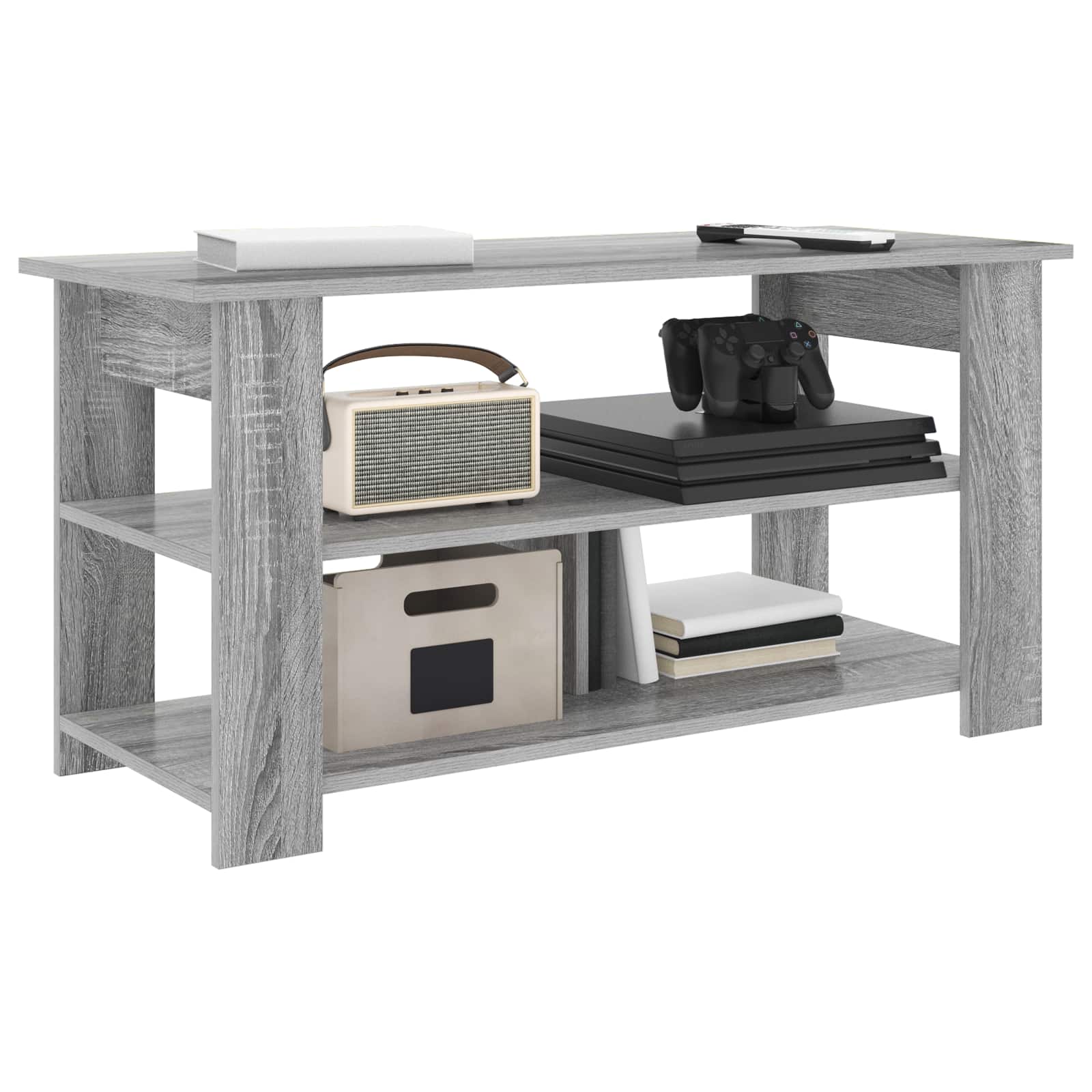 Support de télévision Gris Sonoma 100 x 40 x 50 cm - XIOS