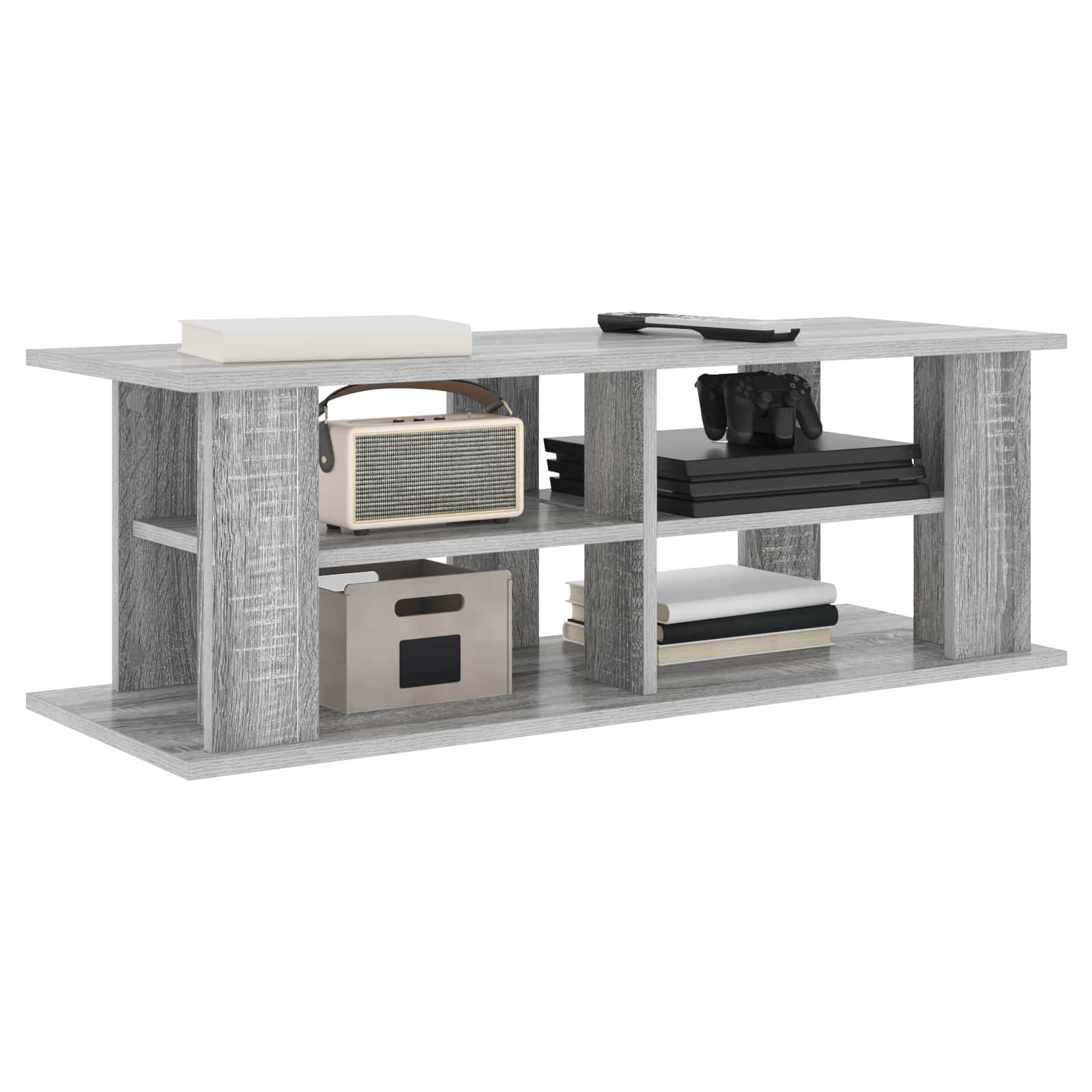 Support de télévision Gris Sonoma 96 x 35 x 33,5 cm - XIOS
