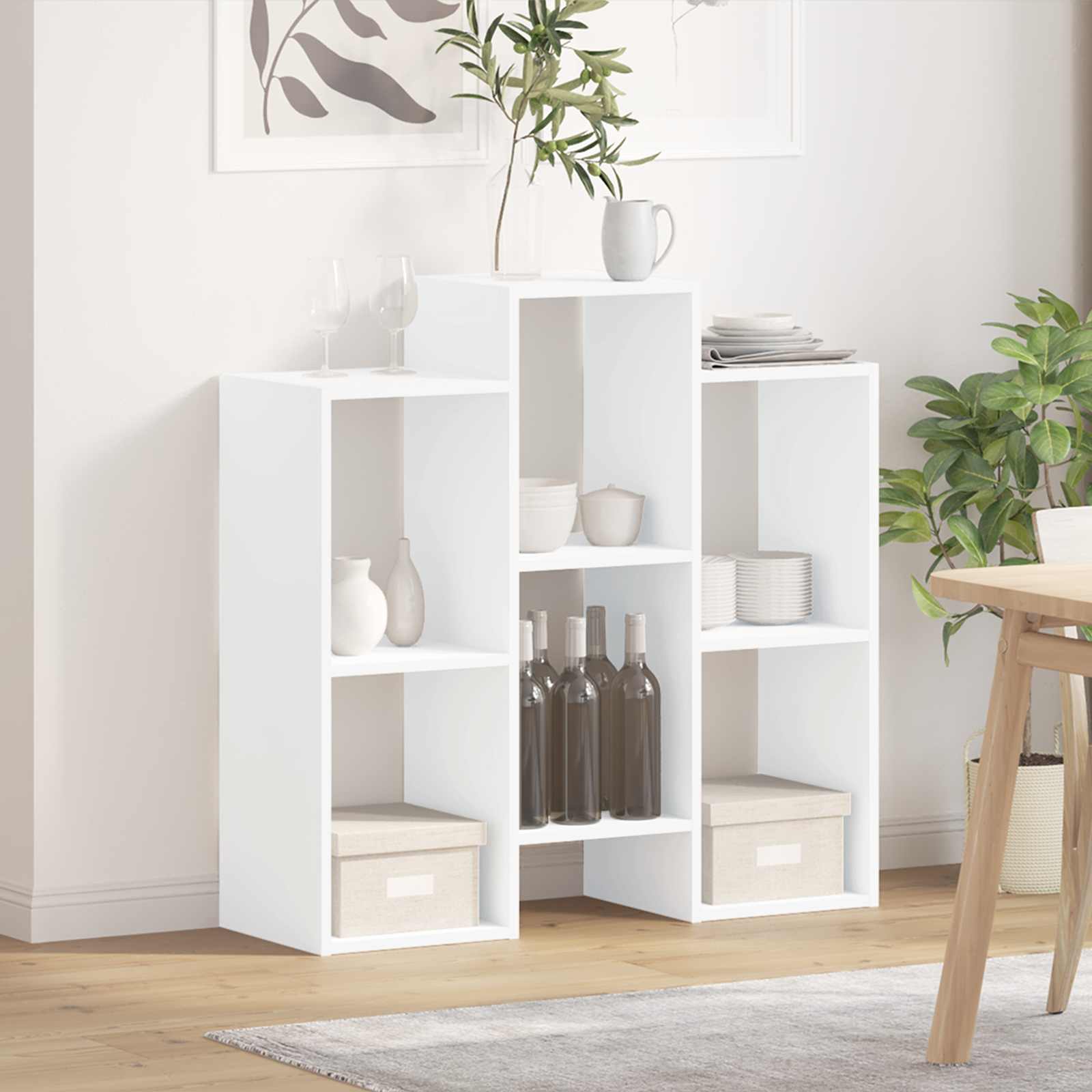 Buffet Blanc 90 x 30 x 90 cm - XIOS
