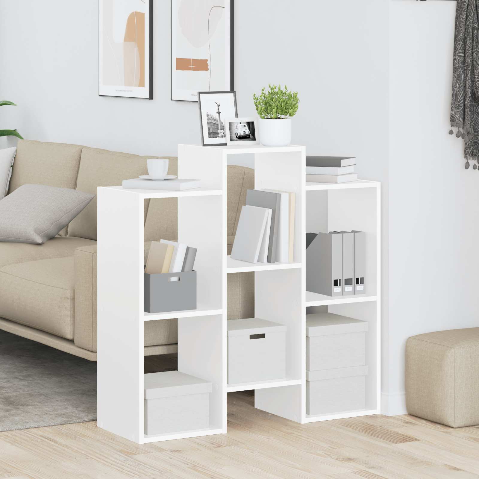 Buffet Blanc 90 x 30 x 90 cm - XIOS