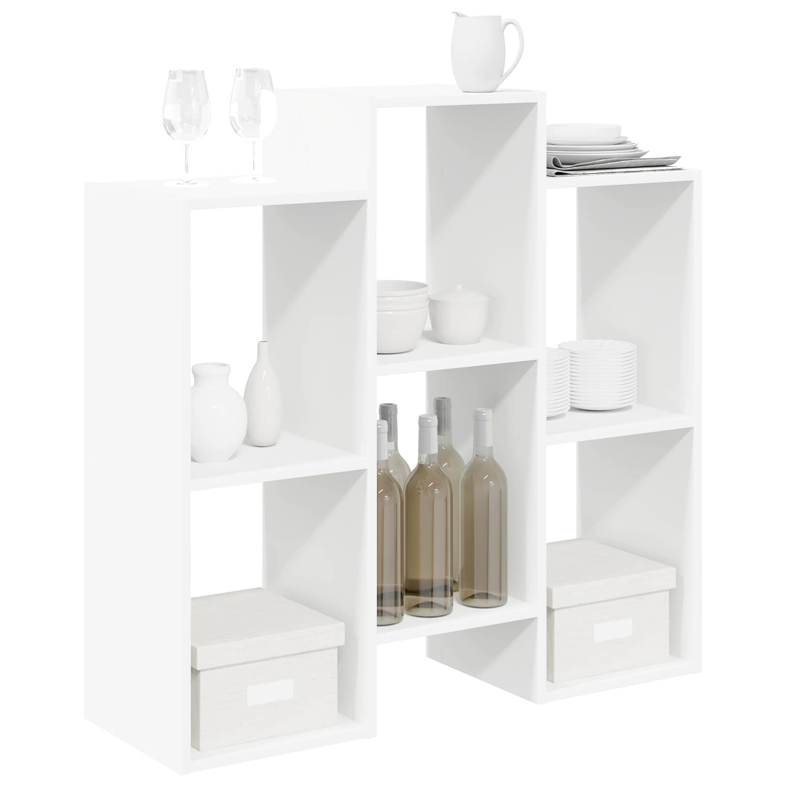 Buffet Blanc 90 x 30 x 90 cm - XIOS