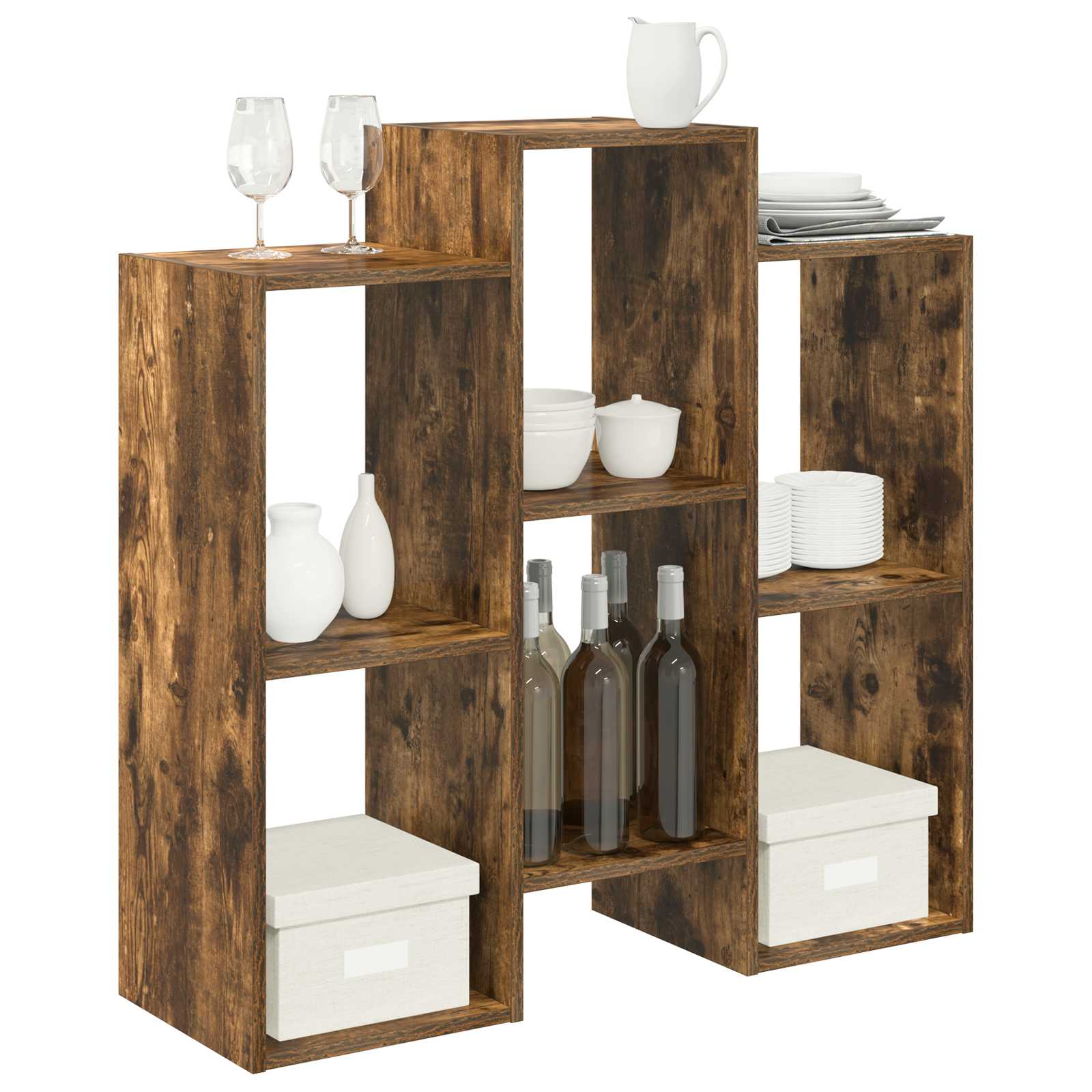 Buffet Chêne fumé 90 x 30 x 90 cm - XIOS