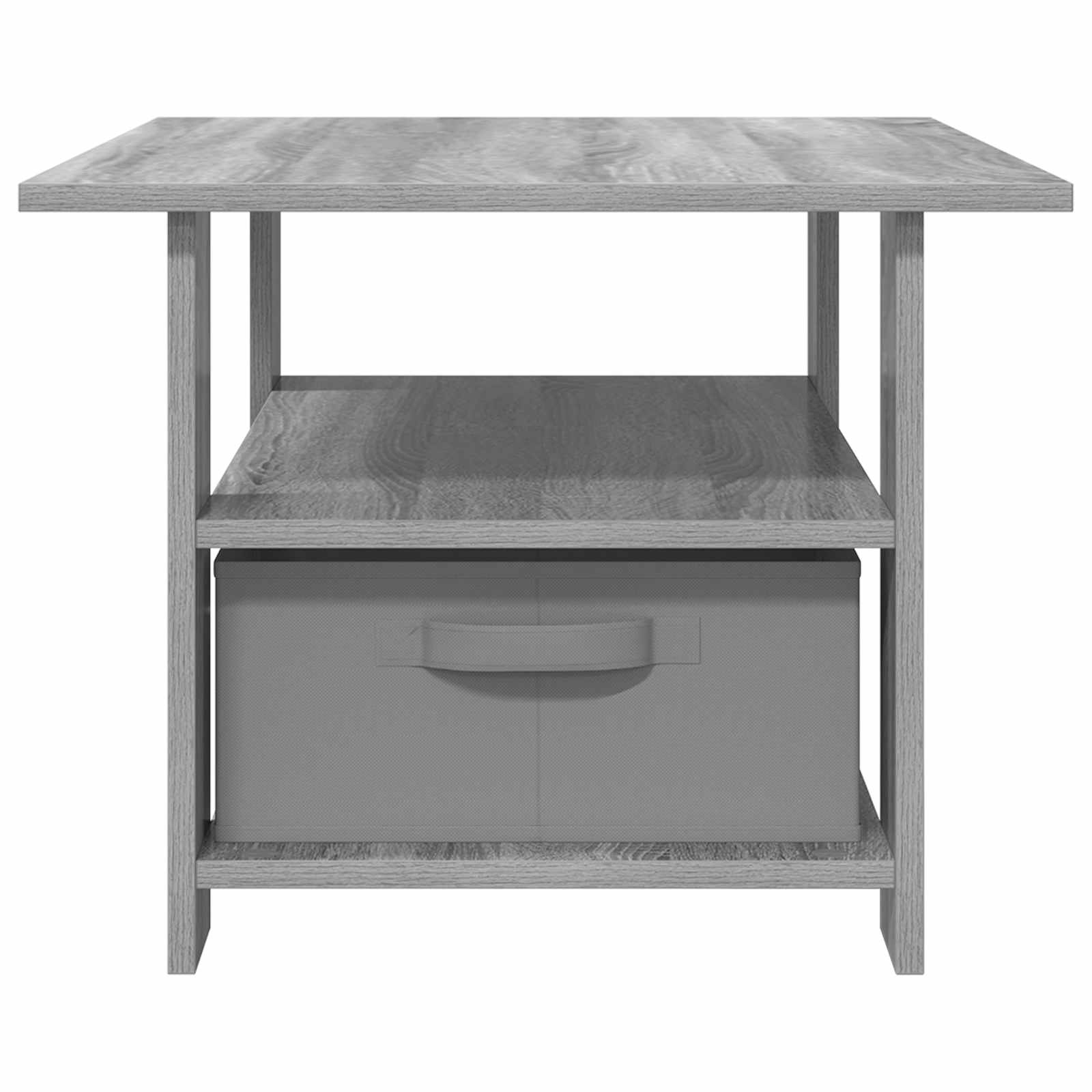 Table basse Gris Sonoma 77 x 55 x 42 cm Bois d'ingénierie - XIOS