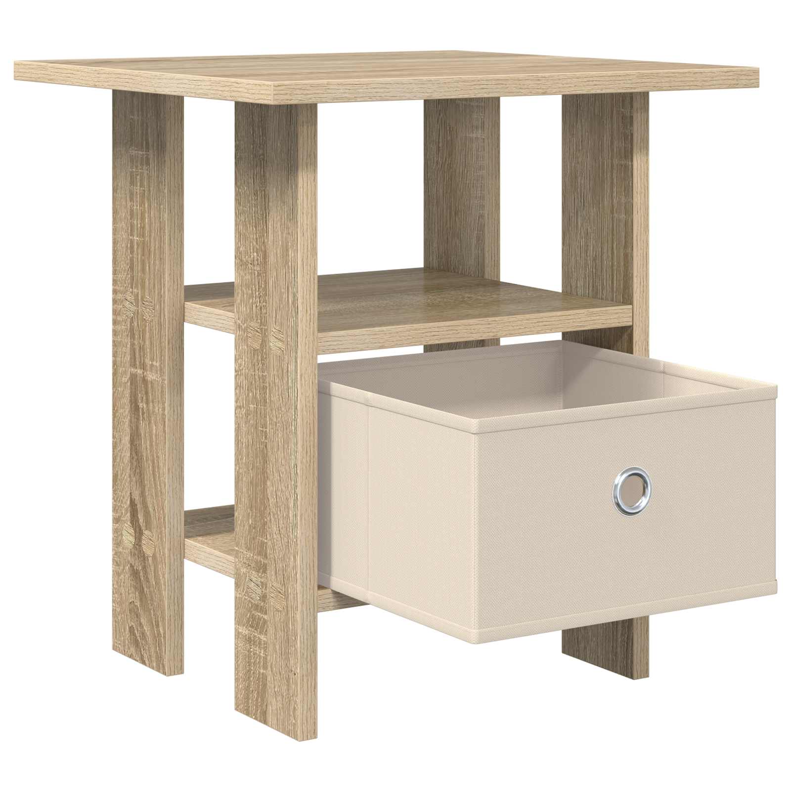 Table de chevet 2 pc Chêne Sonoma 41 x 40 x 45 cm - XIOS