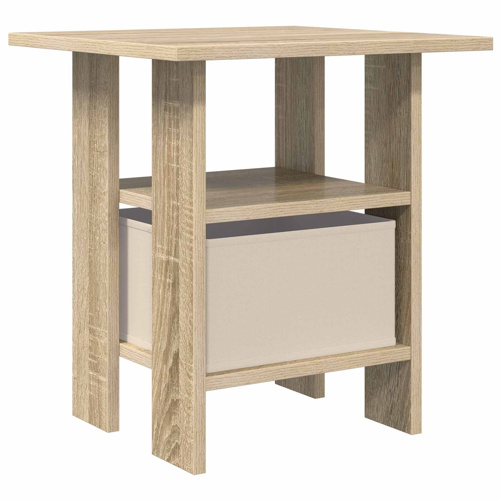 Table de chevet 2 pc Chêne Sonoma 41 x 40 x 45 cm - XIOS