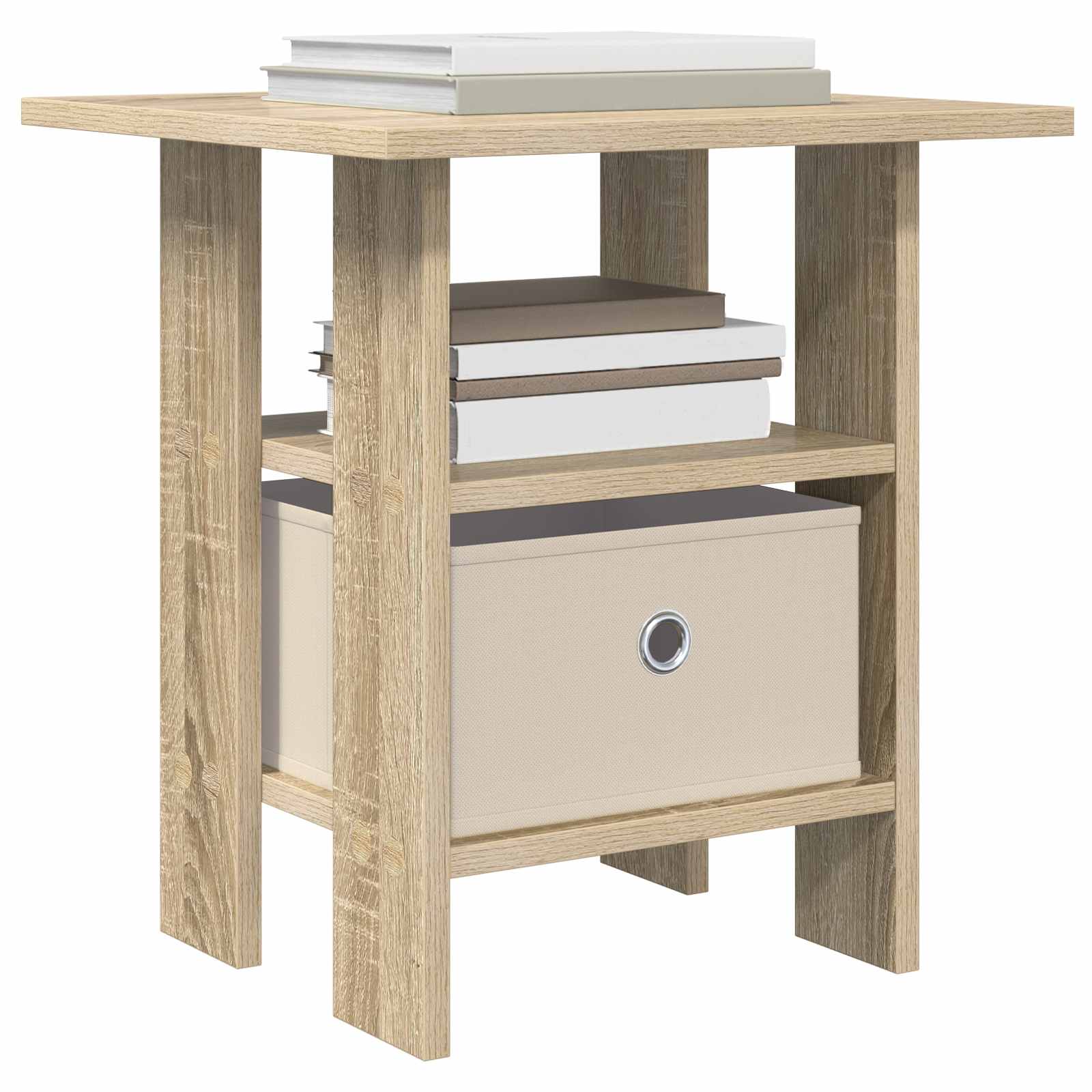 Table de chevet 2 pc Chêne Sonoma 41 x 40 x 45 cm - XIOS