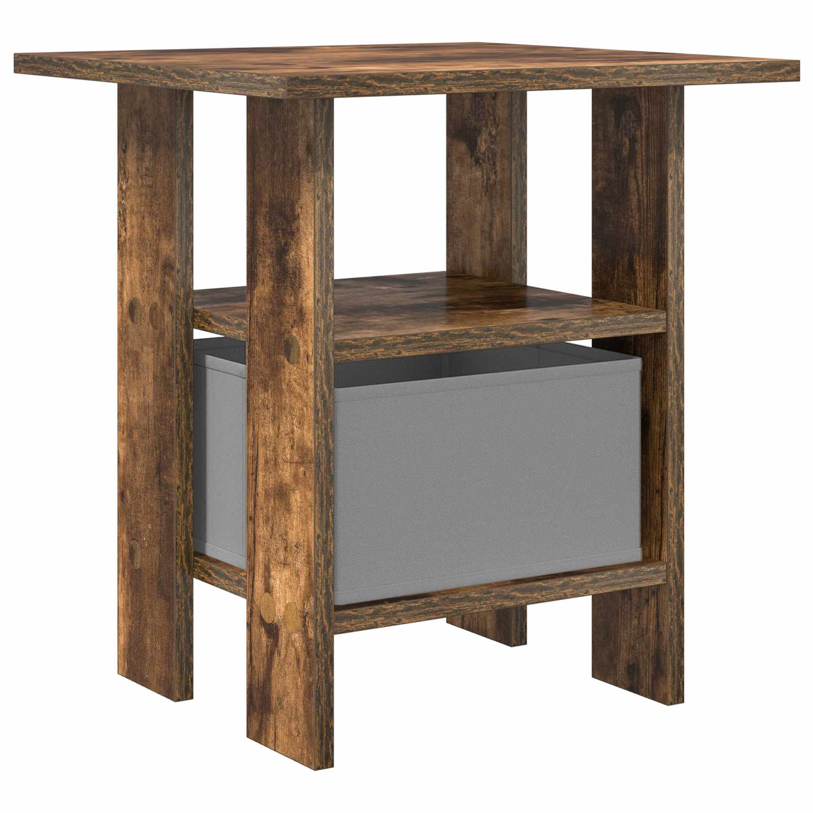 Table de chevet 2 pc Chêne fumé 41 x 40 x 45 cm - XIOS