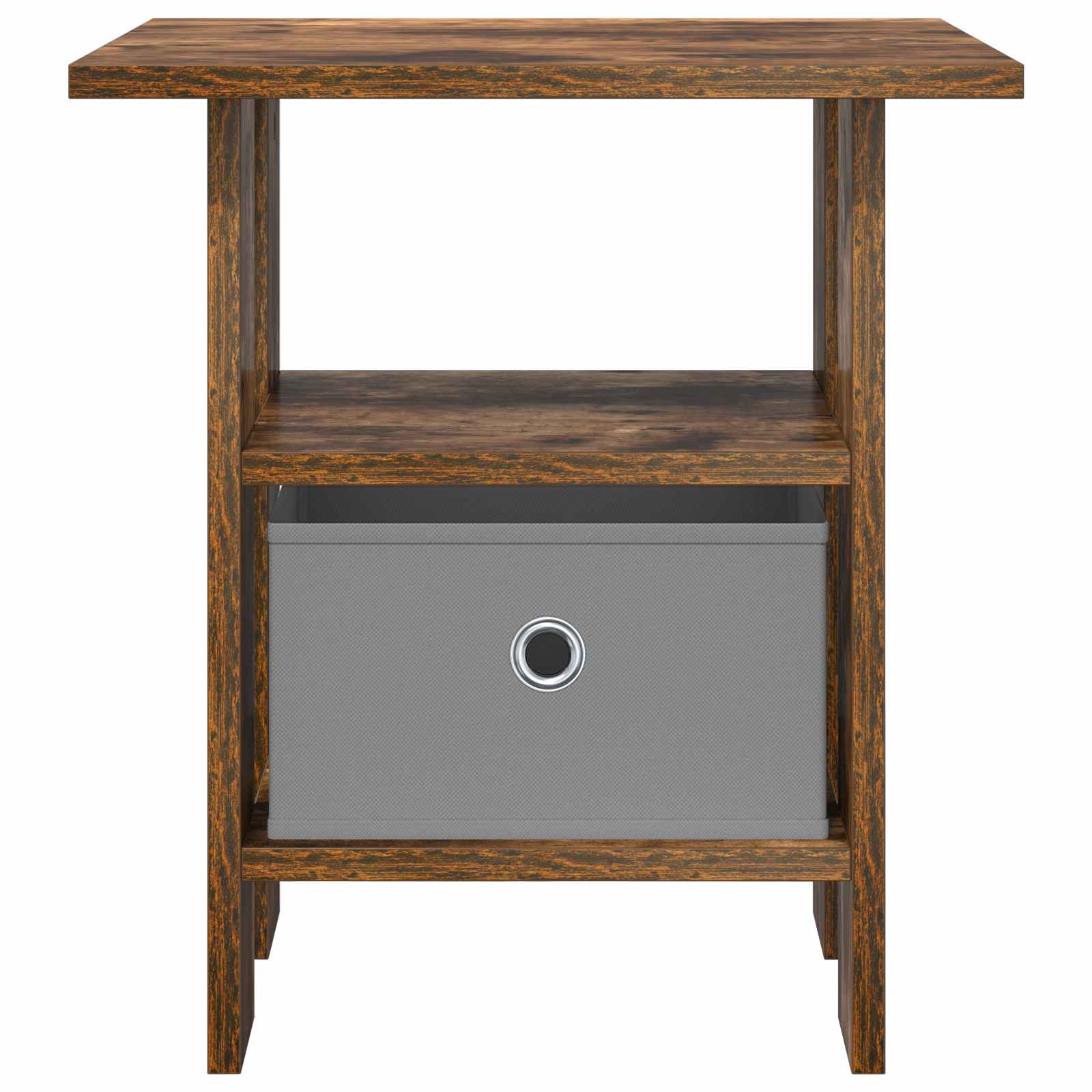 Table de chevet 2 pc Chêne fumé 41 x 40 x 45 cm - XIOS