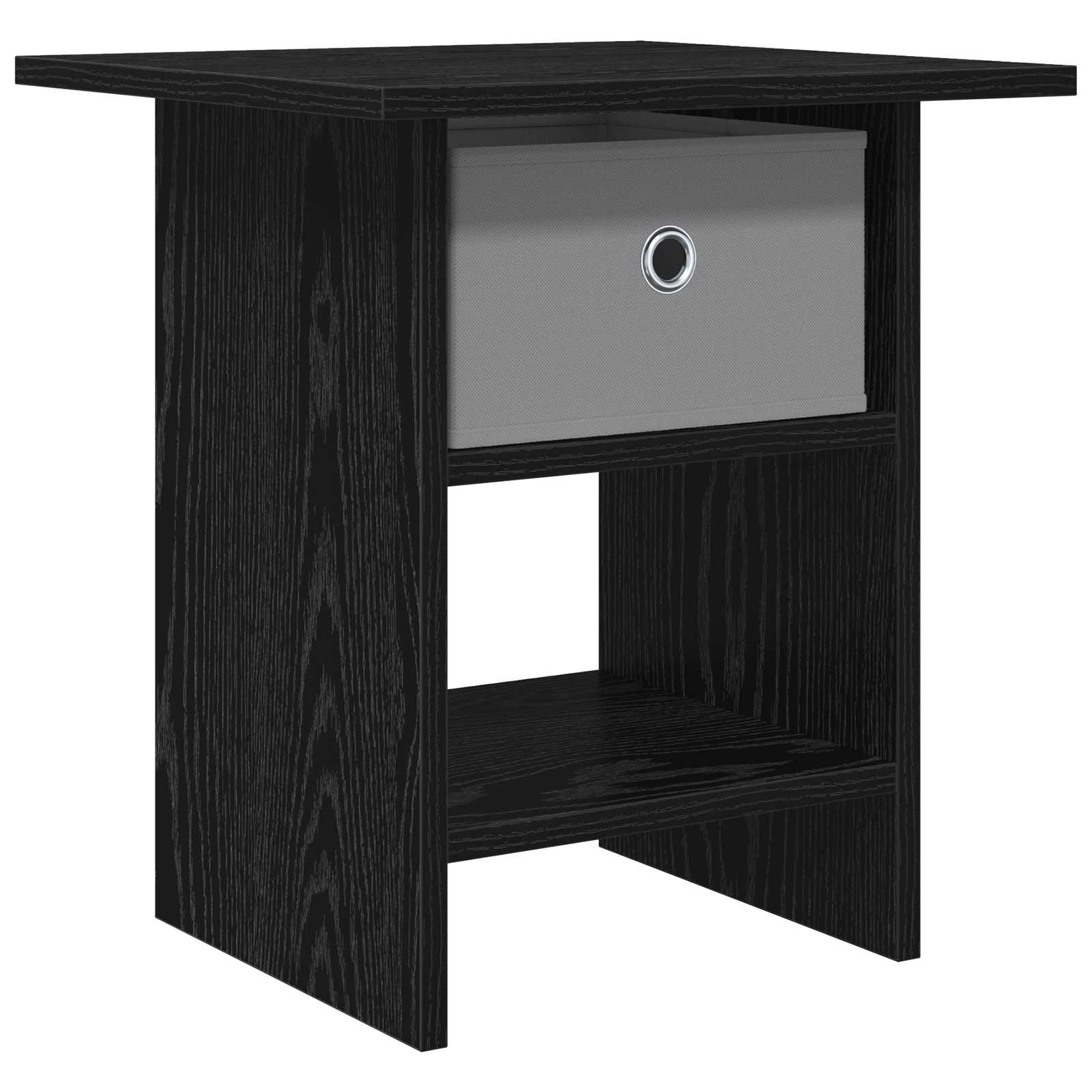 Table de chevet Chêne noir 41 x 40 x 45 cm Bois d'ingénierie - XIOS